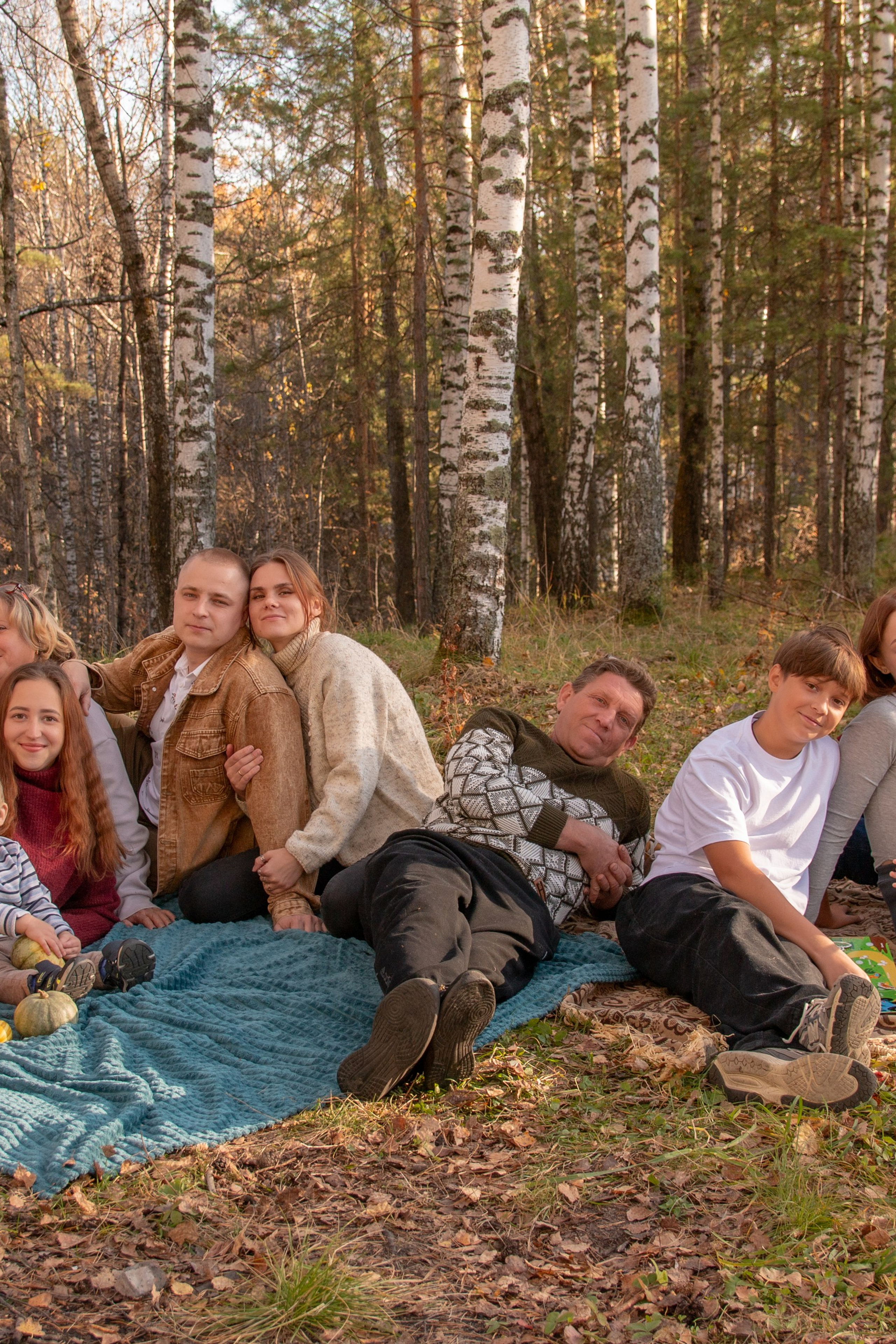 Большая семья