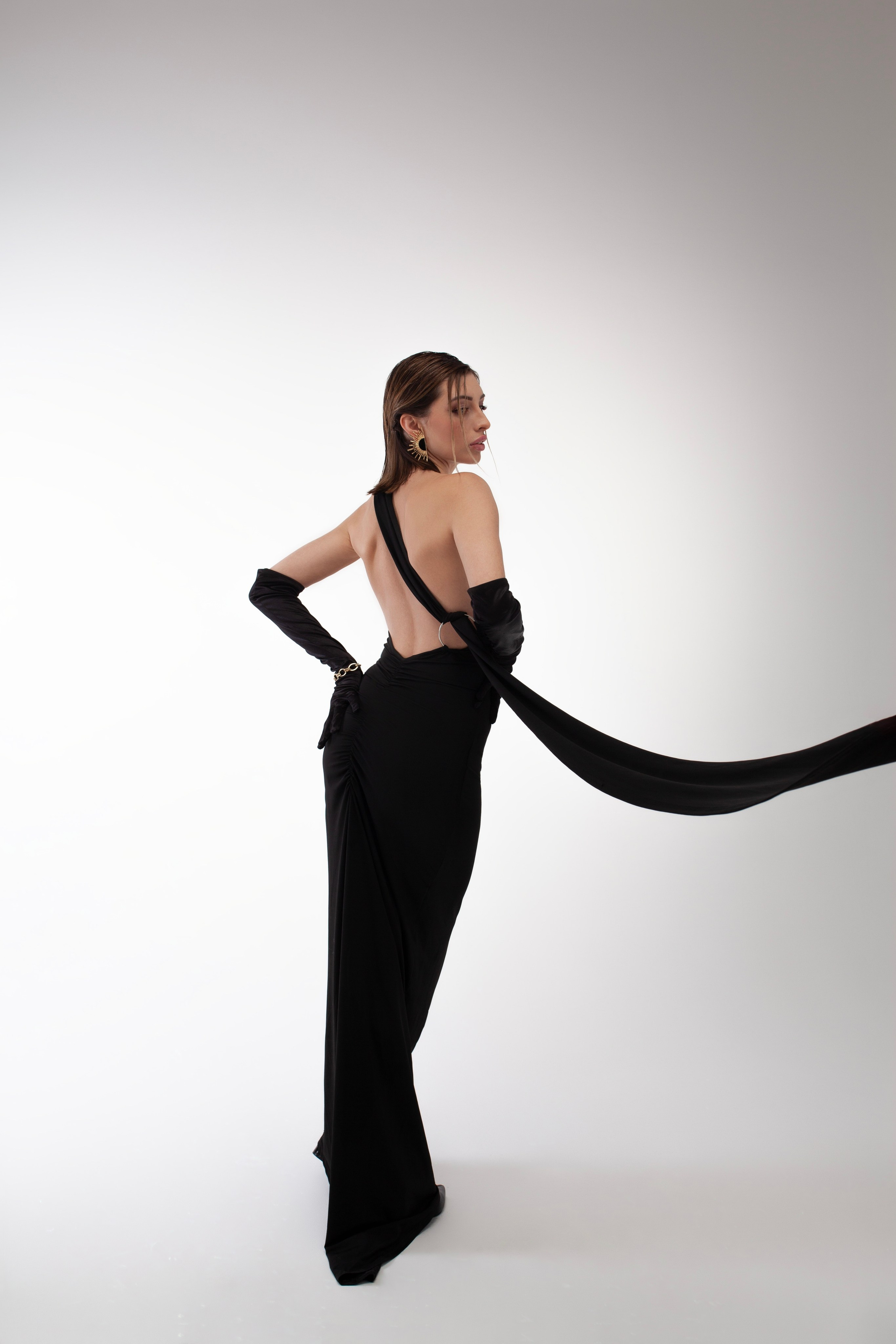 В студии. Анастасия Майорова фотограф Москва