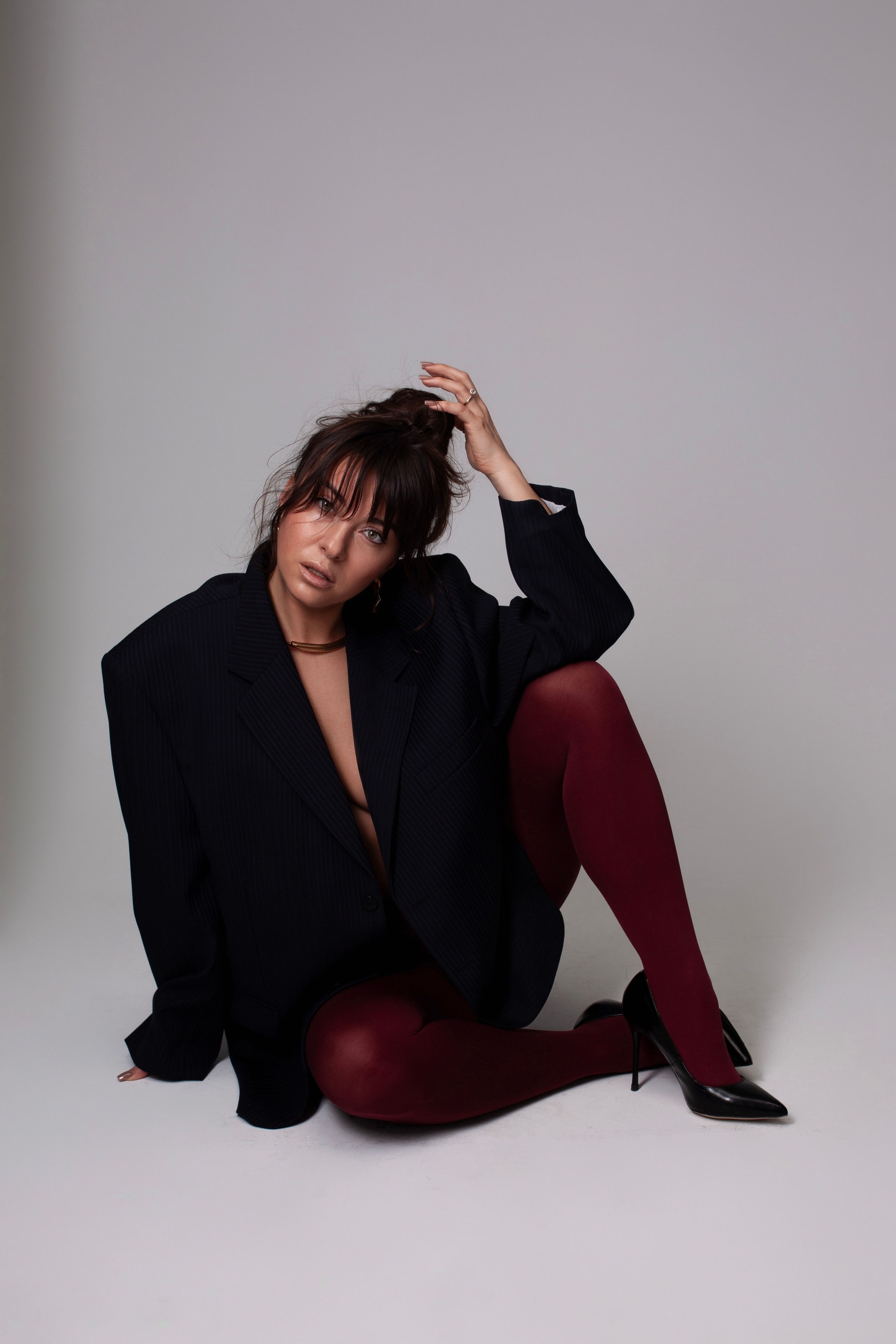 В студии. Анастасия Майорова фотограф Москва