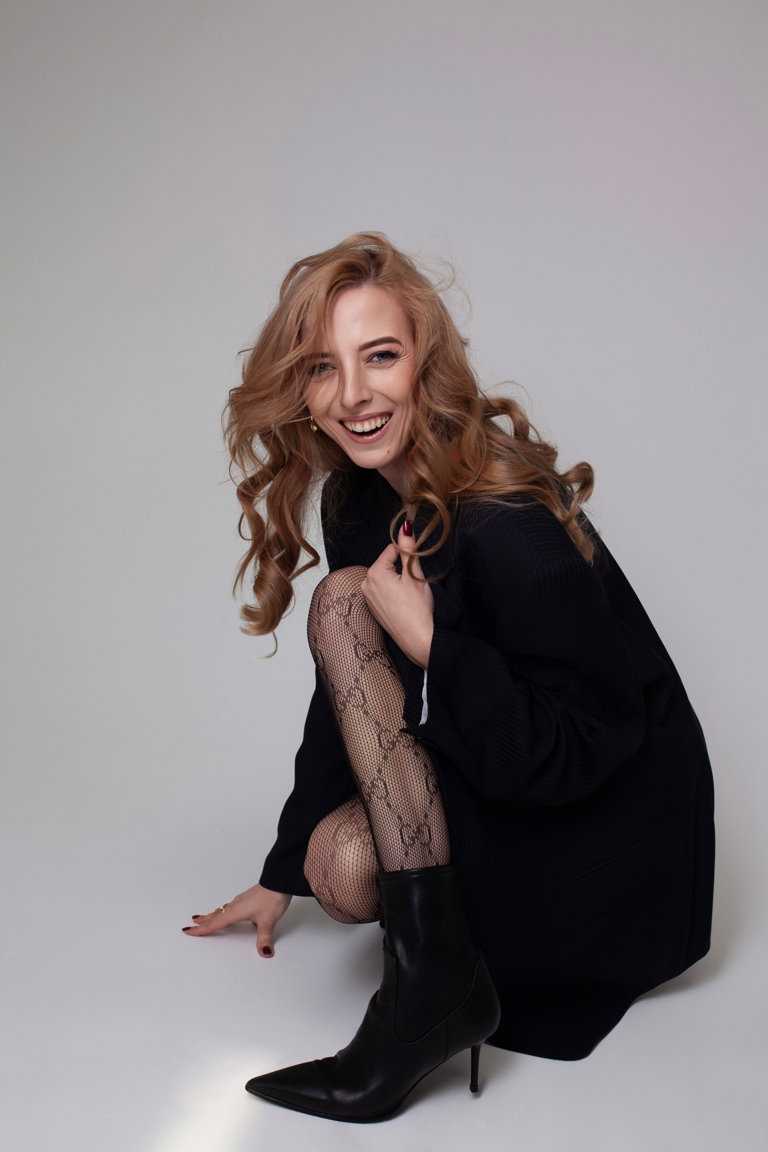 В студии. Анастасия Майорова фотограф Москва