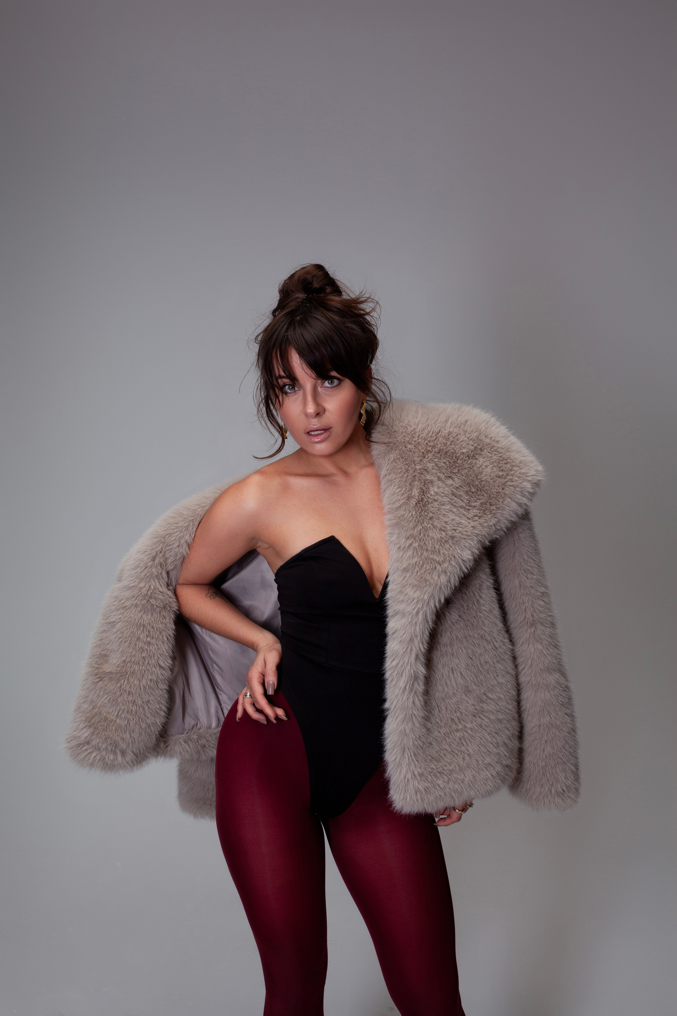 В студии. Анастасия Майорова фотограф Москва