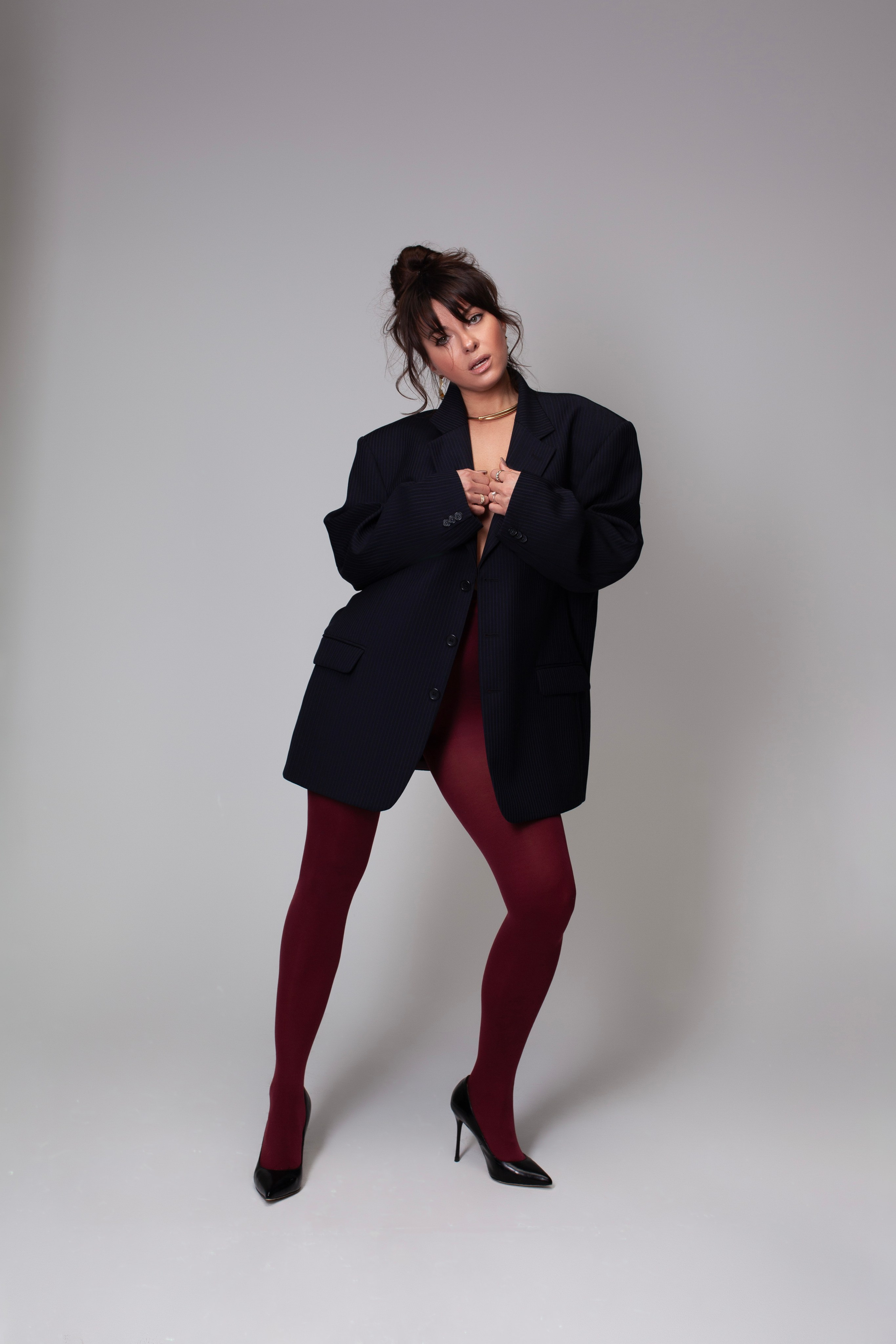 В студии. Анастасия Майорова фотограф Москва