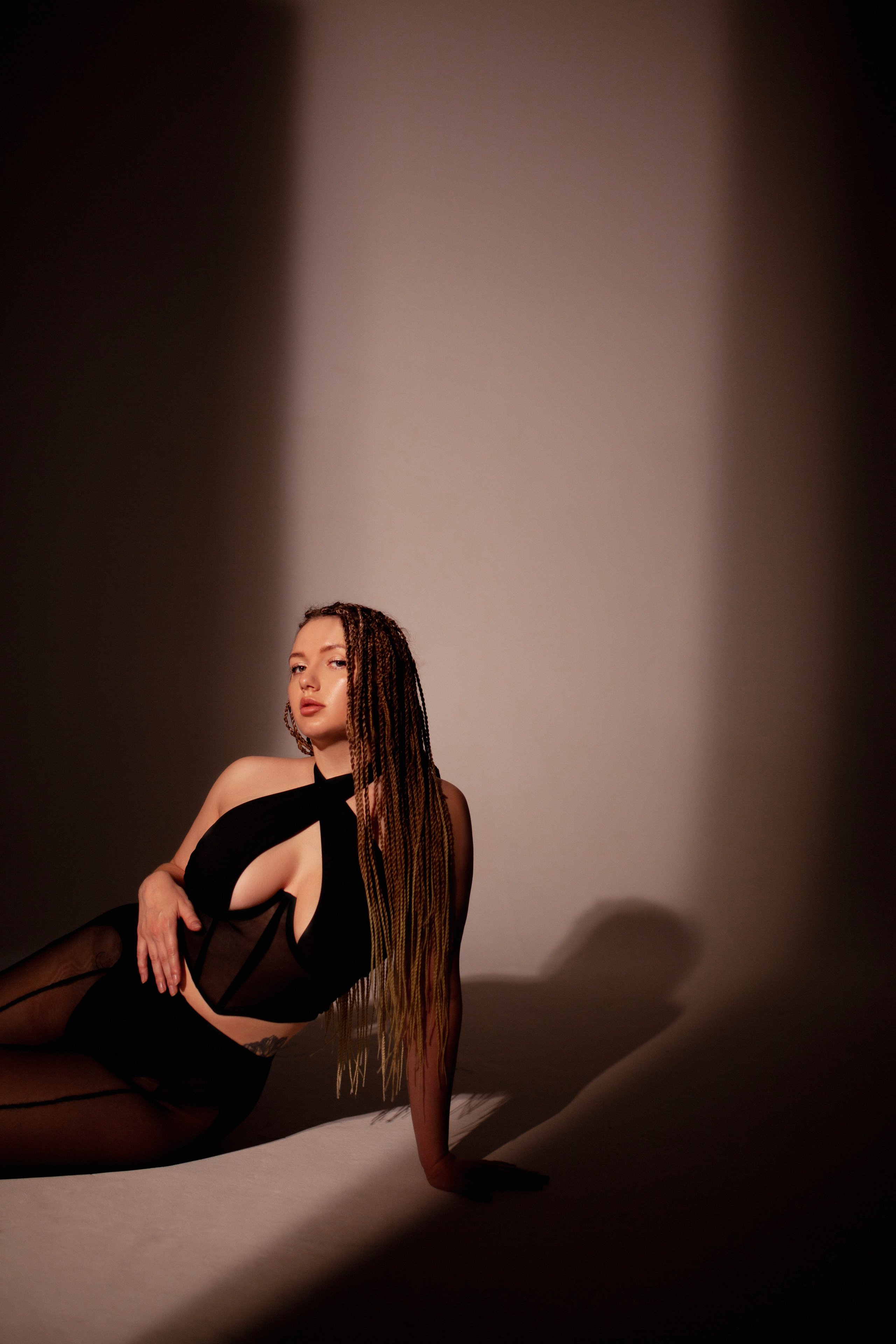 В студии. Анастасия Майорова фотограф Москва