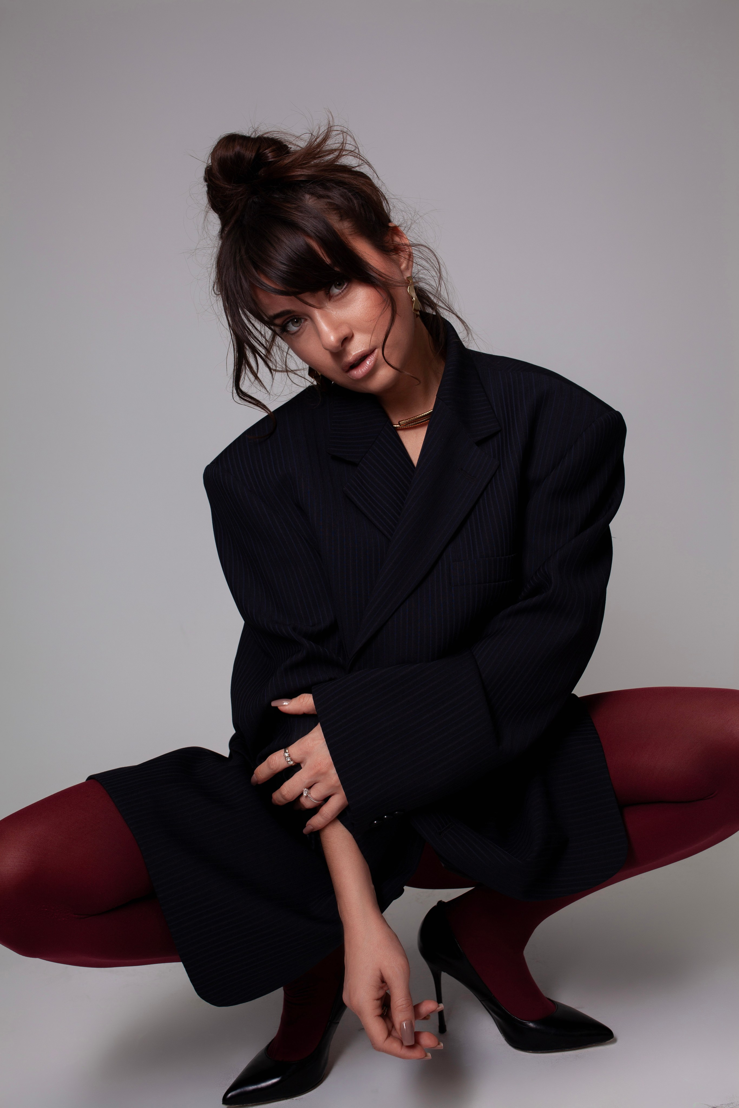 В студии. Анастасия Майорова фотограф Москва