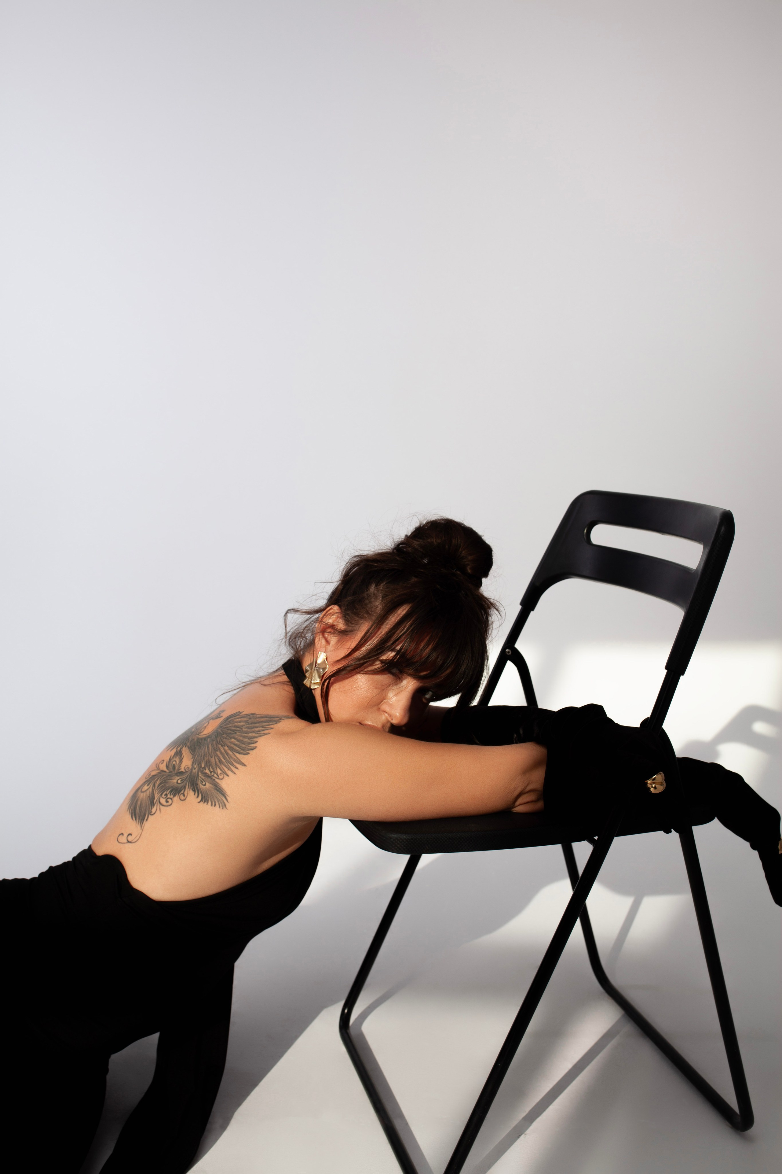 В студии. Анастасия Майорова фотограф Москва