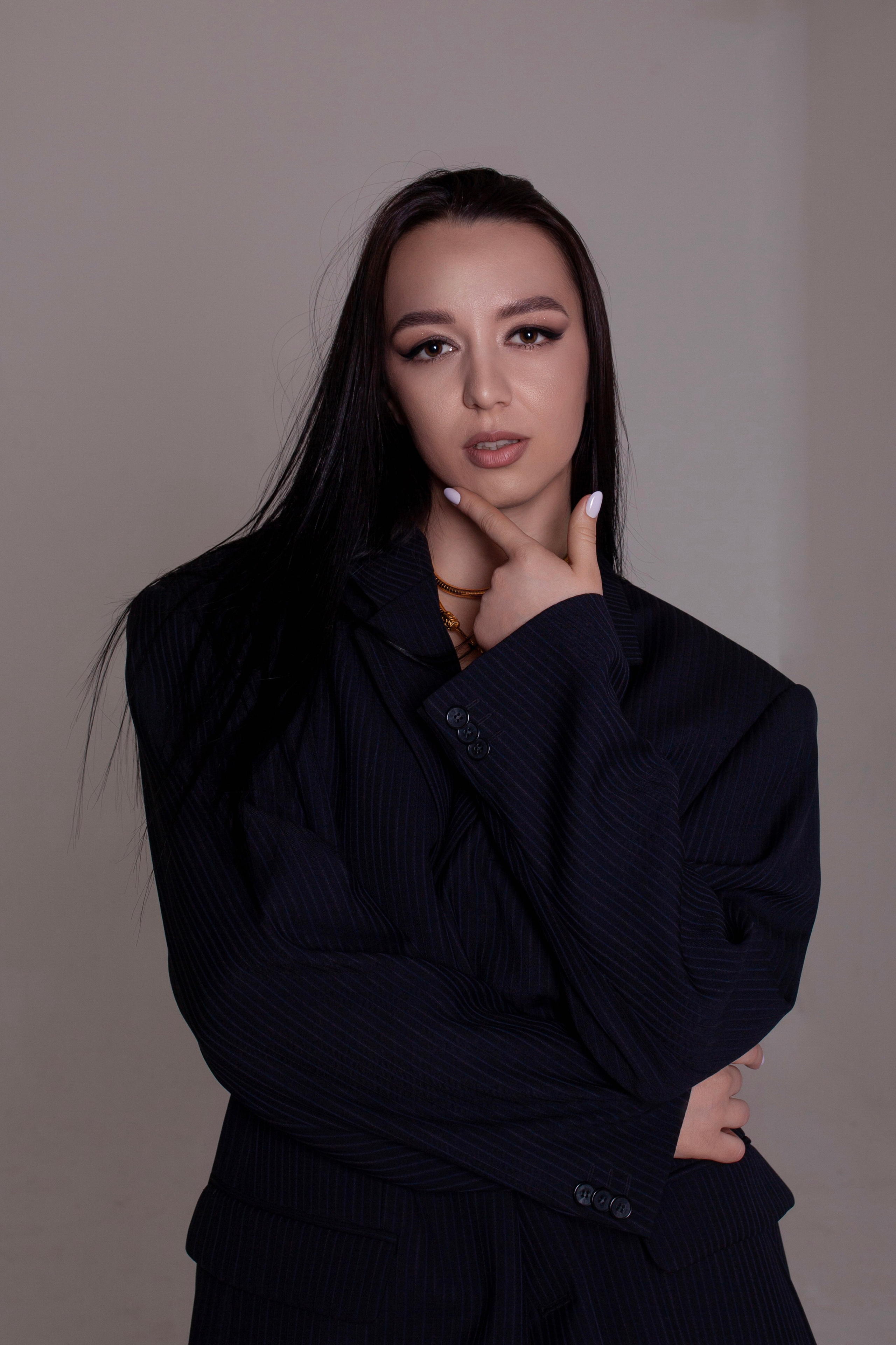 В студии. Анастасия Майорова фотограф Москва