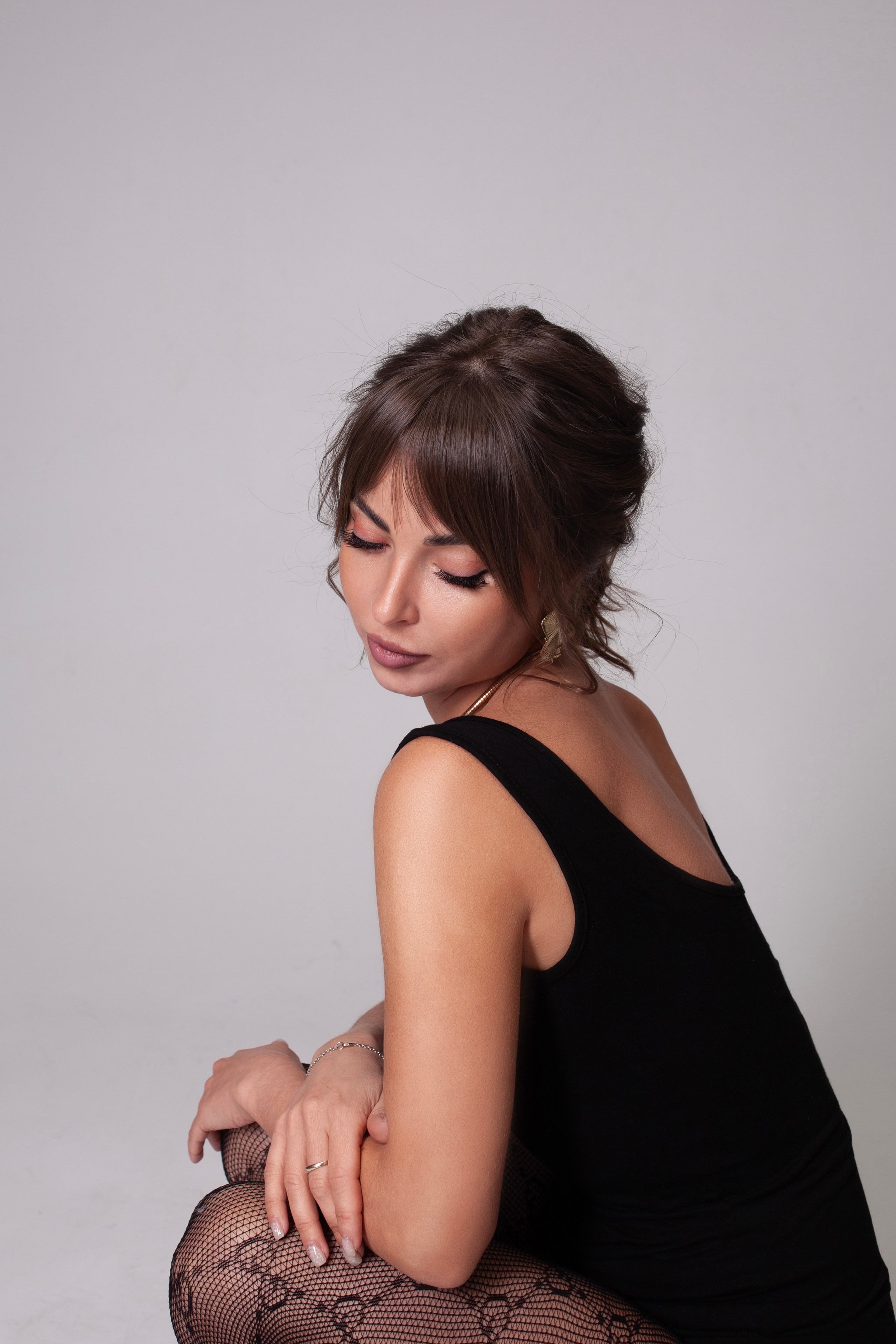 В студии. Анастасия Майорова фотограф Москва