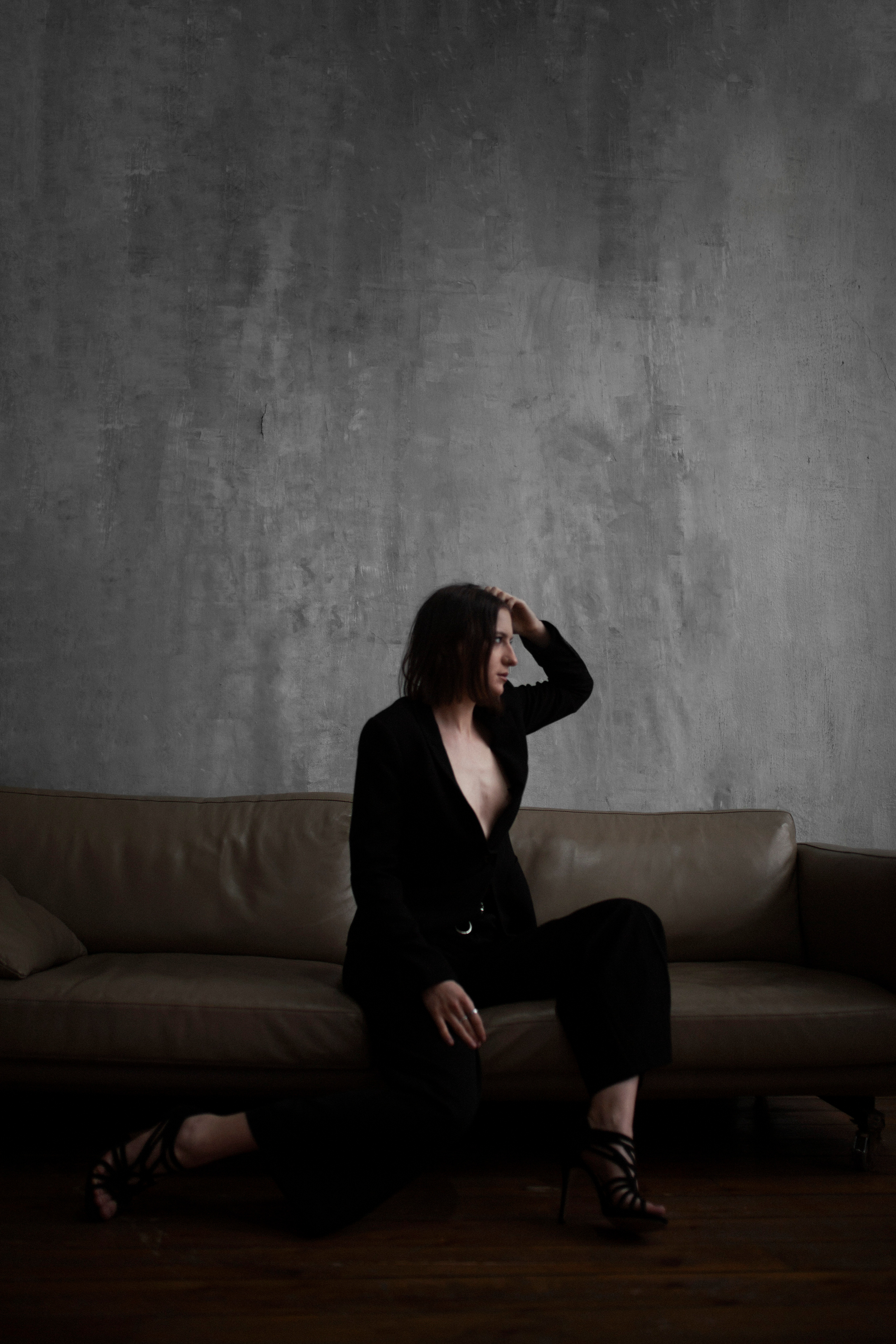 В студии. Анастасия Майорова фотограф Москва