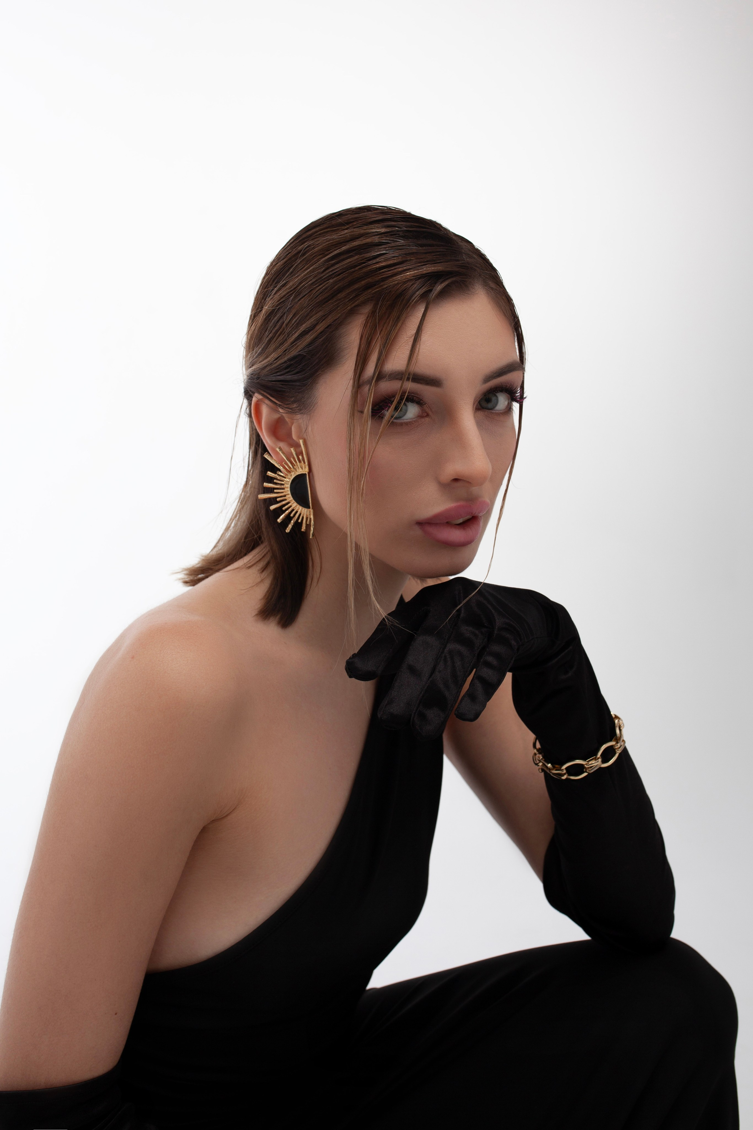 В студии. Анастасия Майорова фотограф Москва