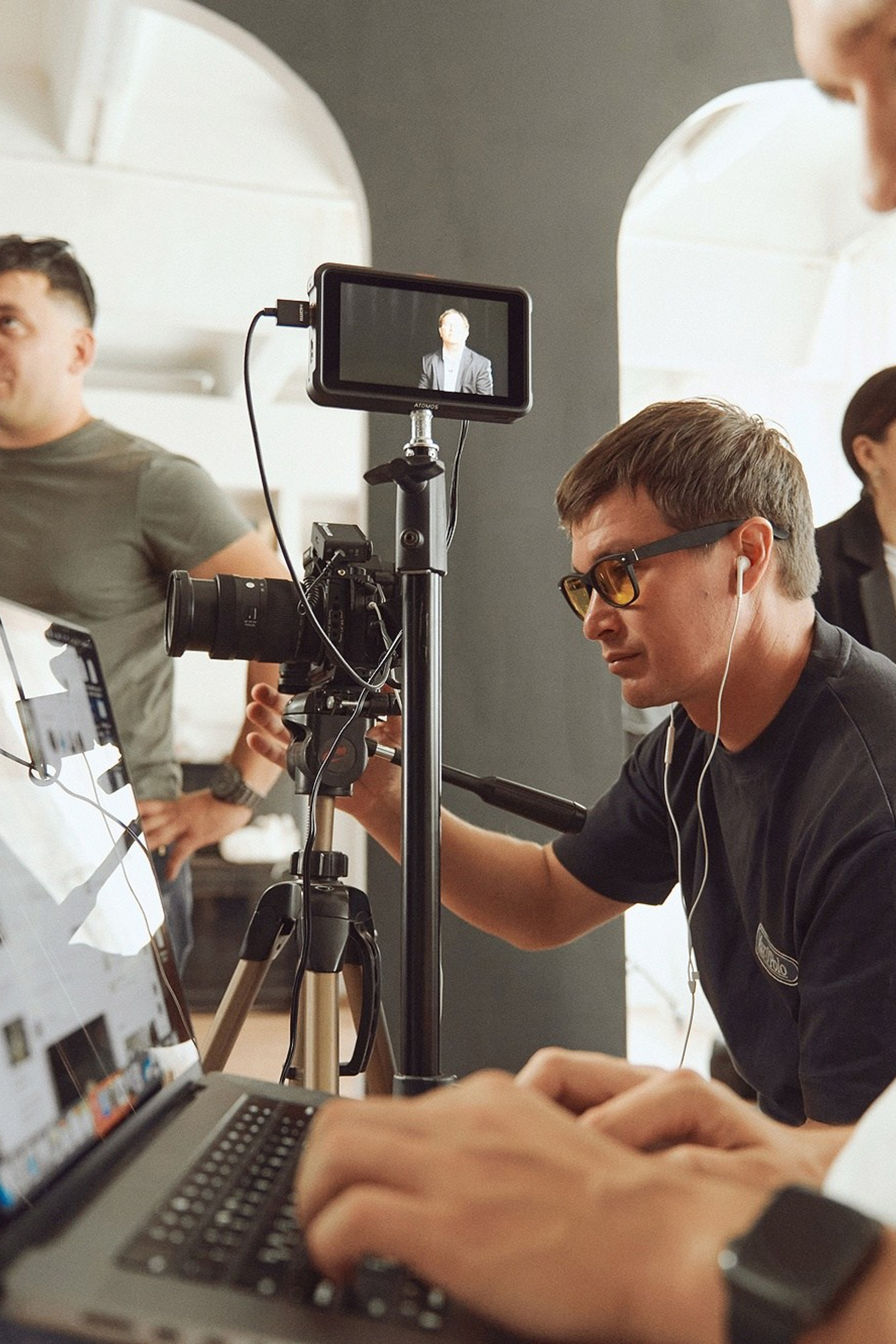 Фото со съемок