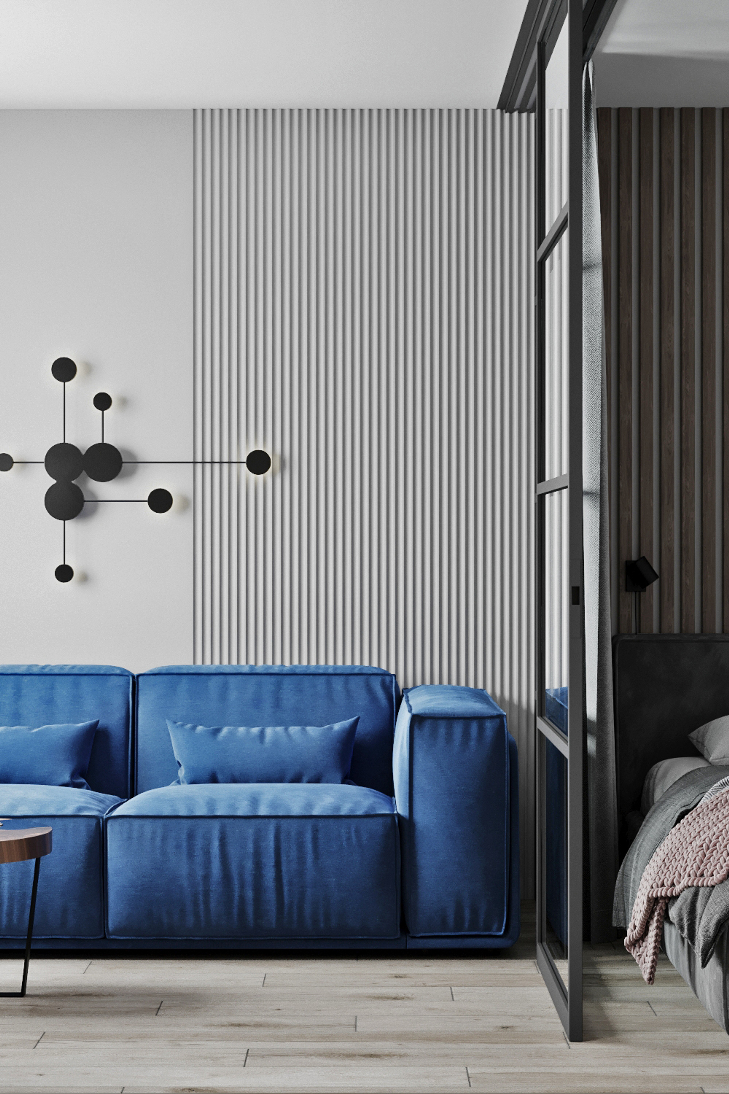 Квартира 60&nbsp;м.&nbsp;кв. Современный стиль.