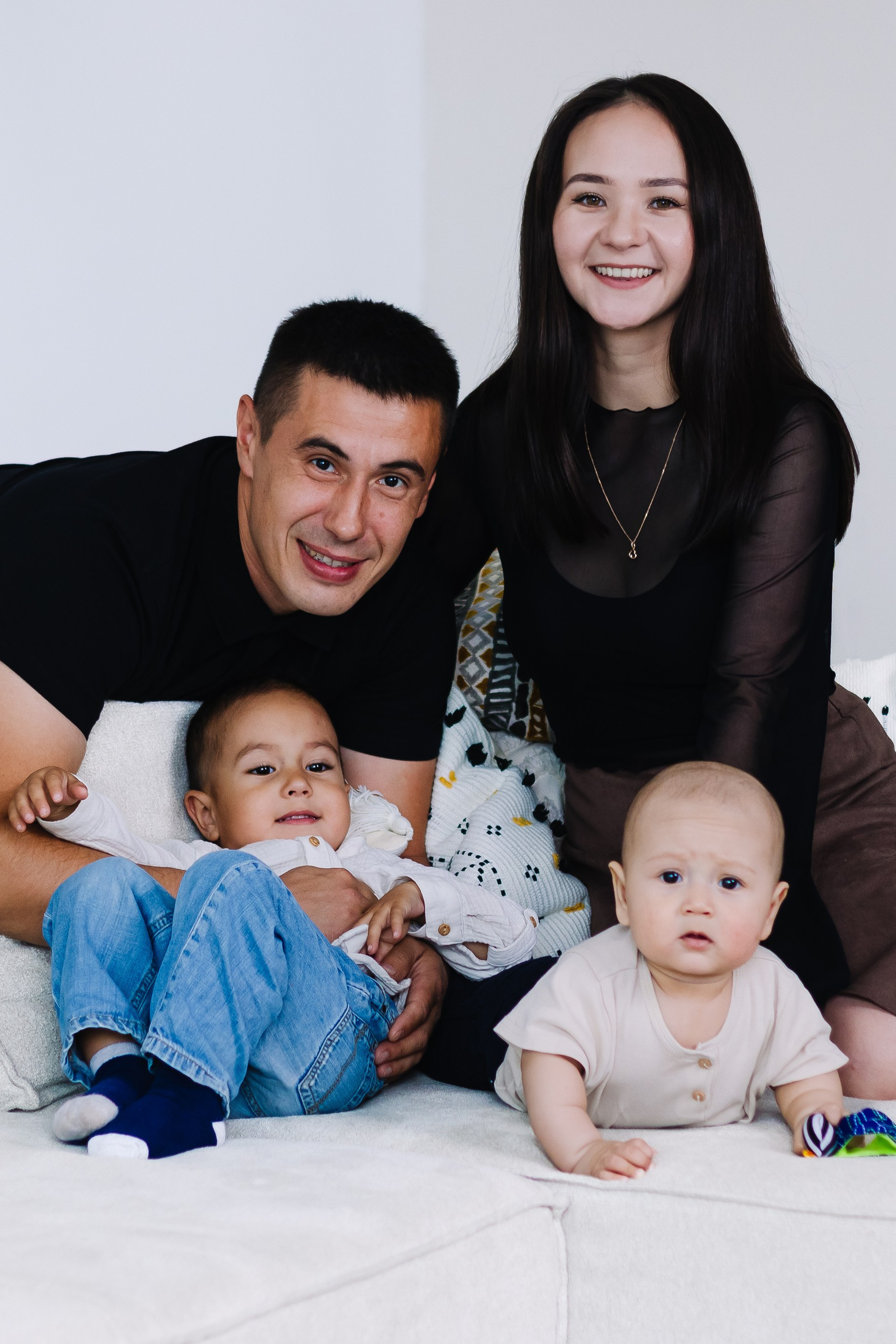 Риана, Эльнар, Аяз и Алан