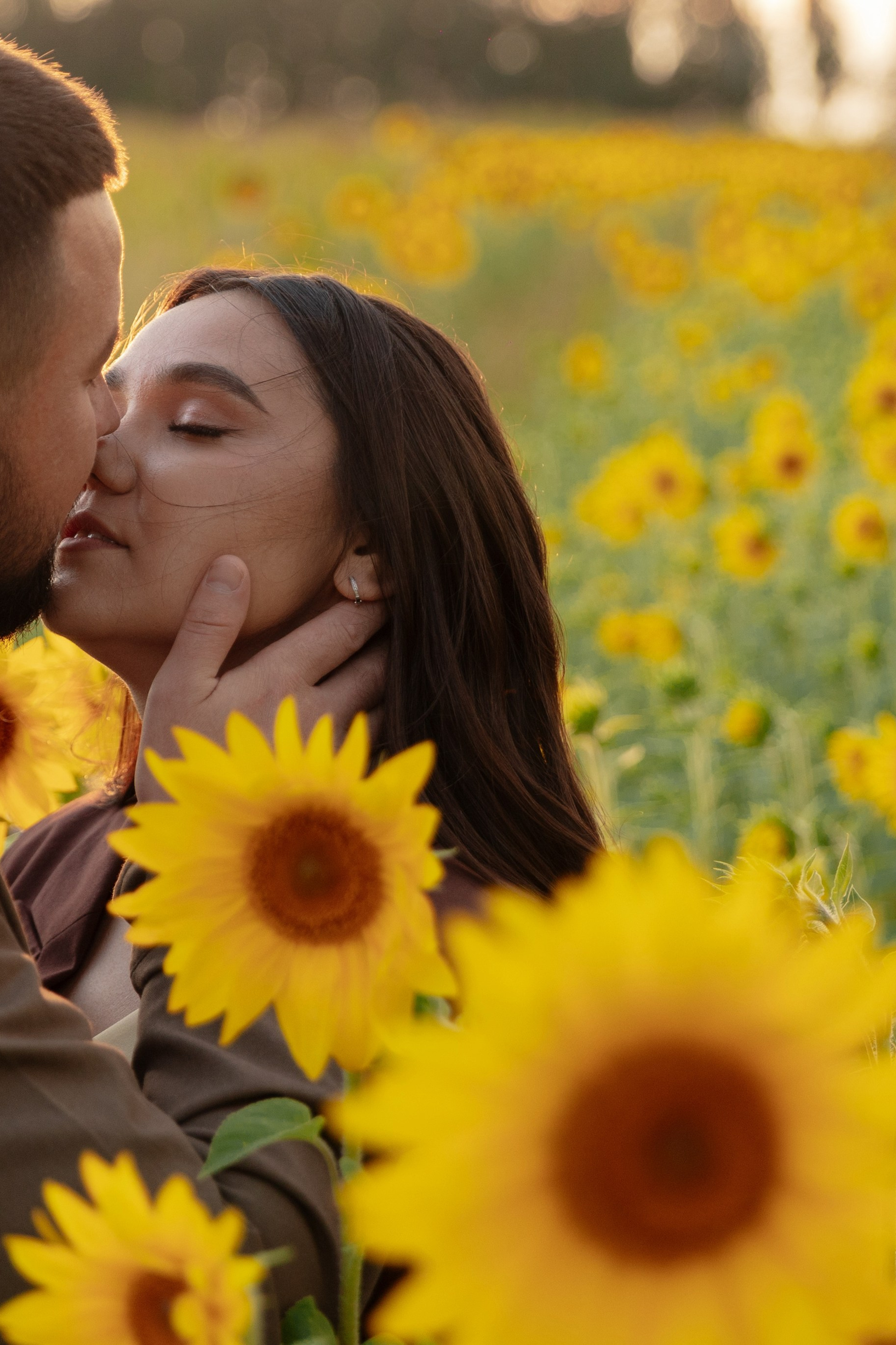 предсвадебная Подсолнухи