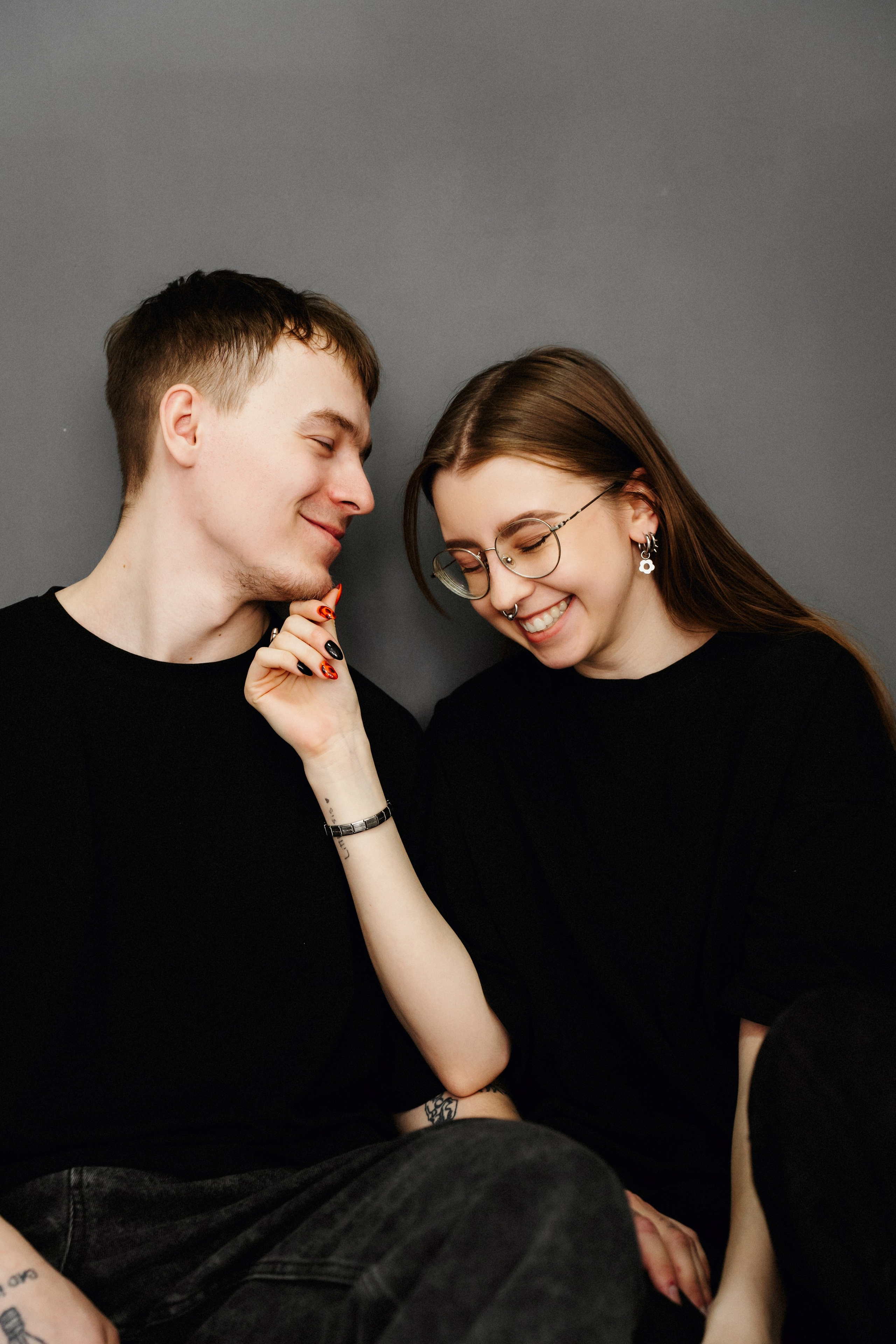 Лера и Леша. Студийная съемка.