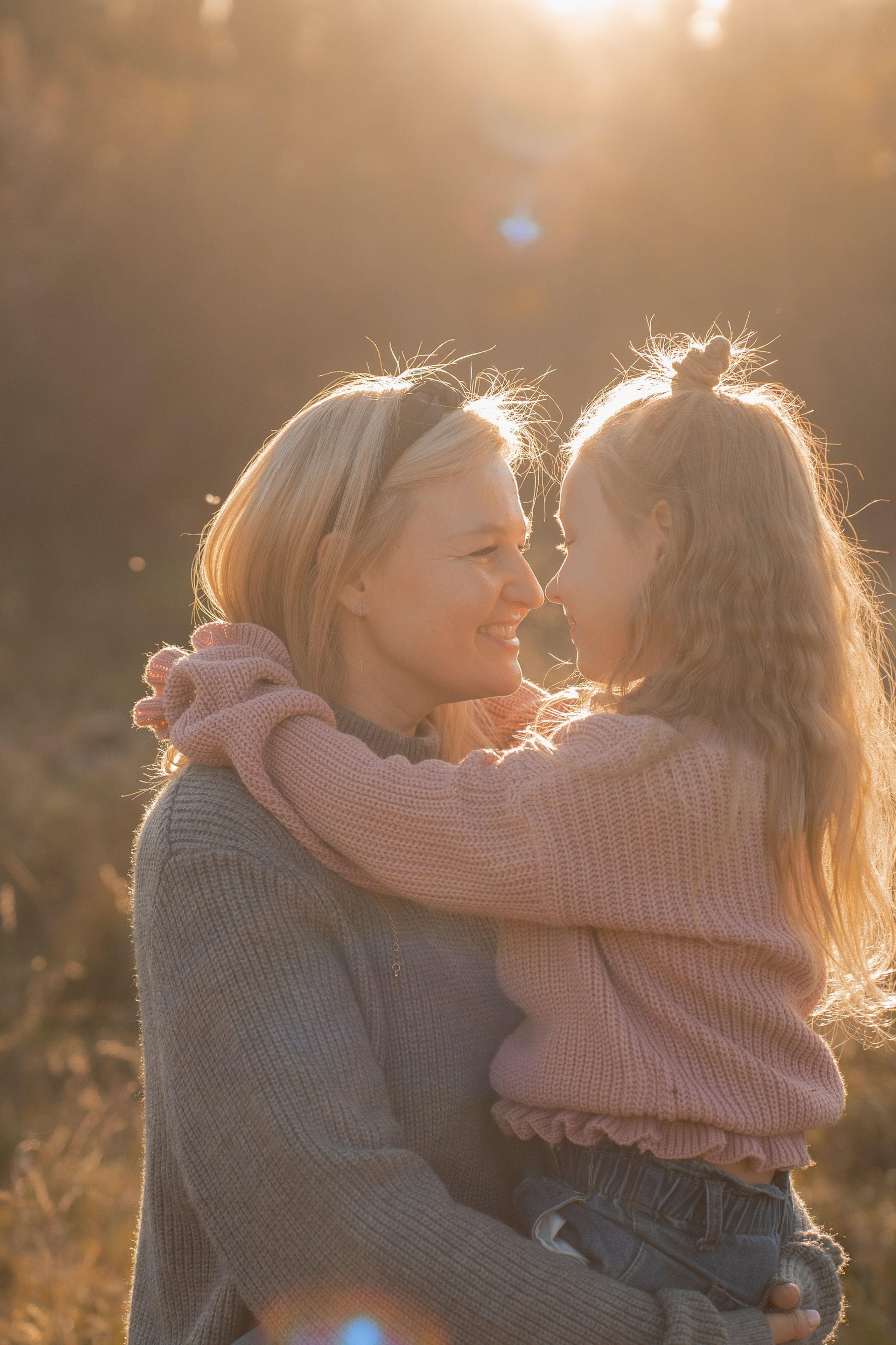 Семейная прогулка.