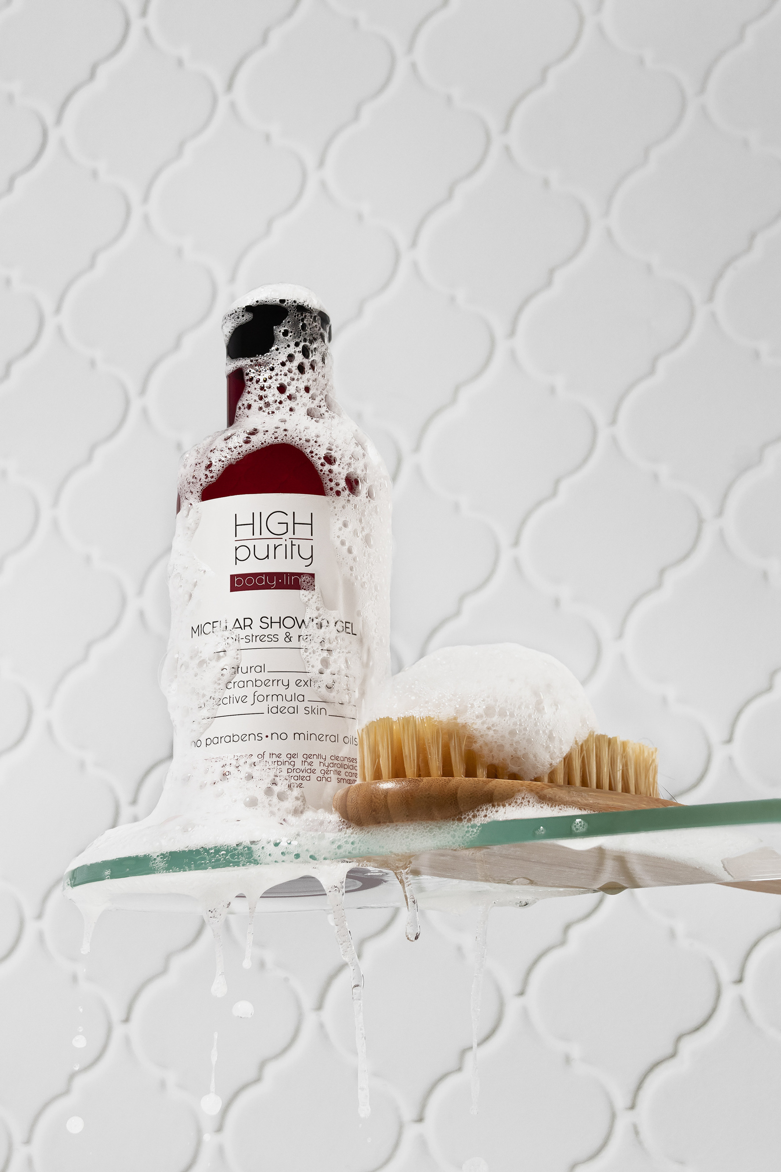 Гель для душа. Карточка для м/плейсов.