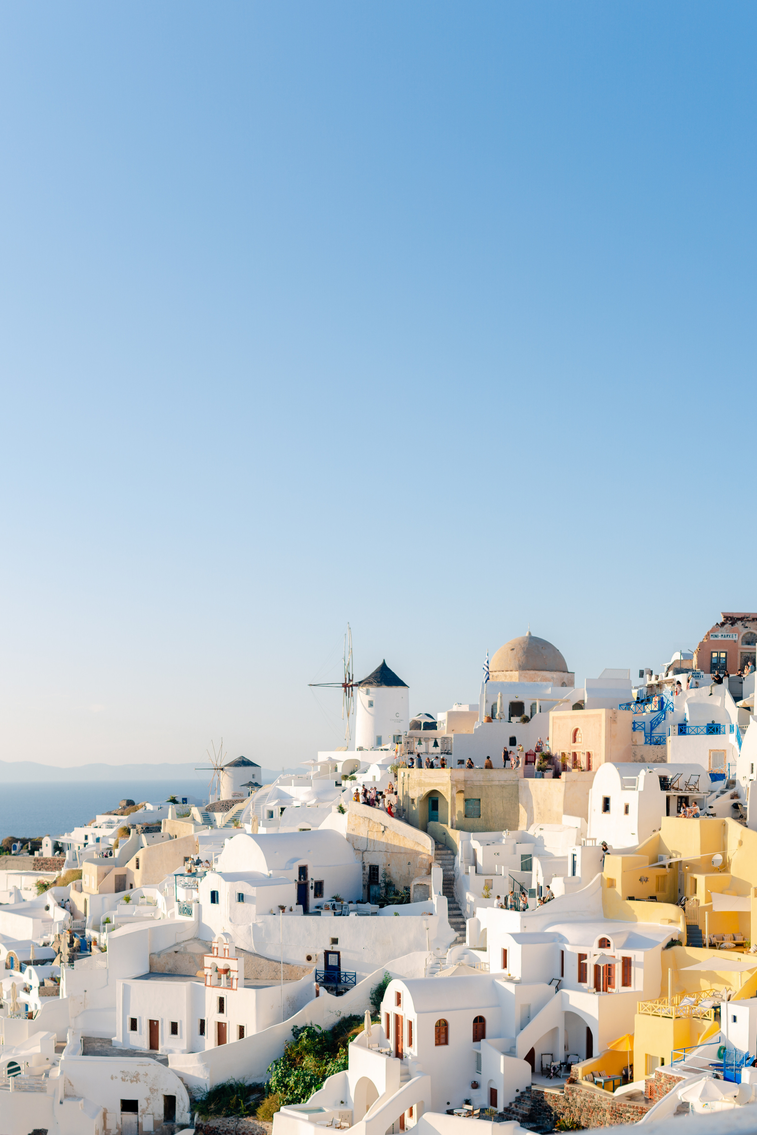 Greece. (Santorini. Mykonos. Corfu)