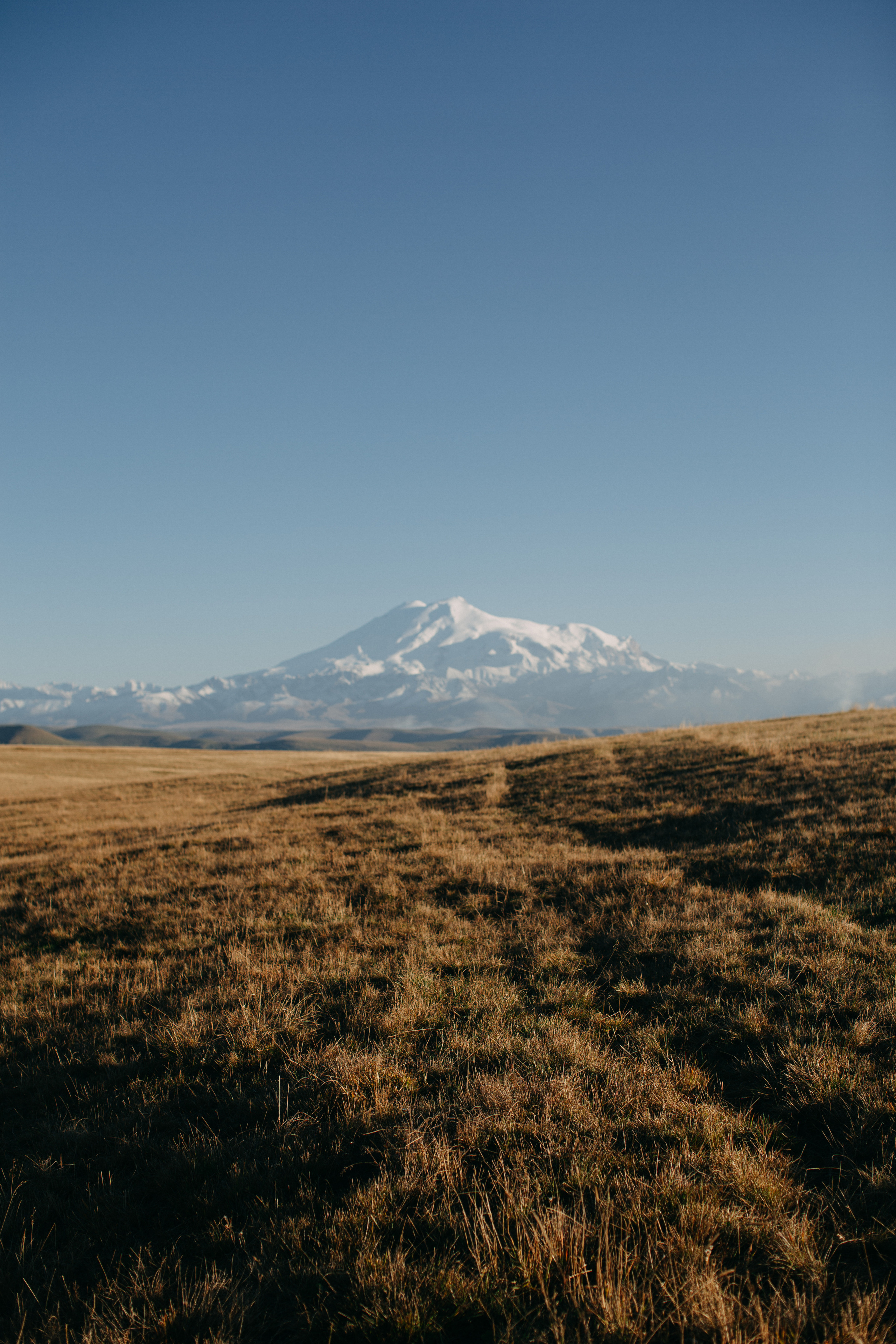 Road to Elbrus or mountain views