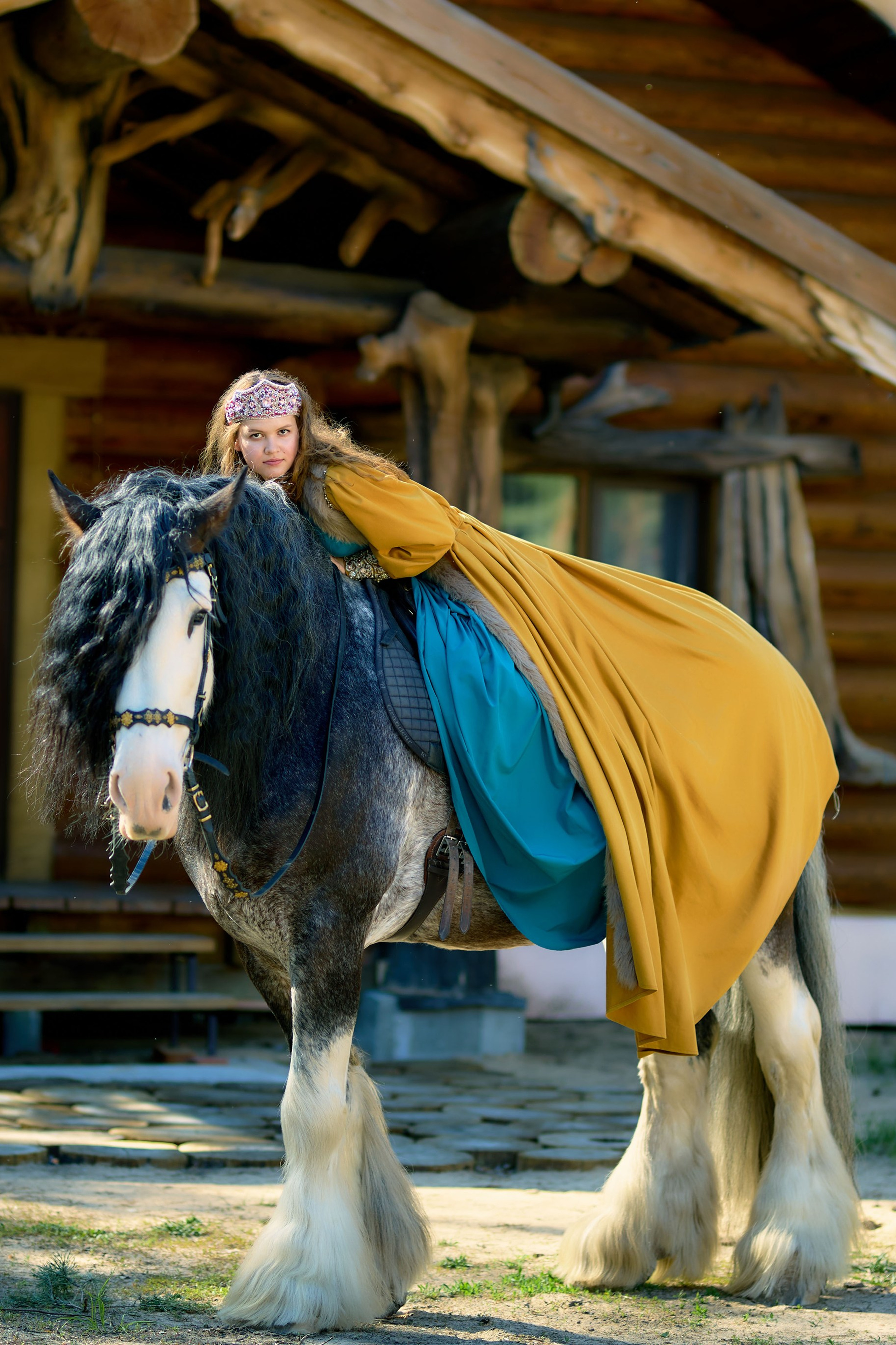 Фотосессия с лошадью