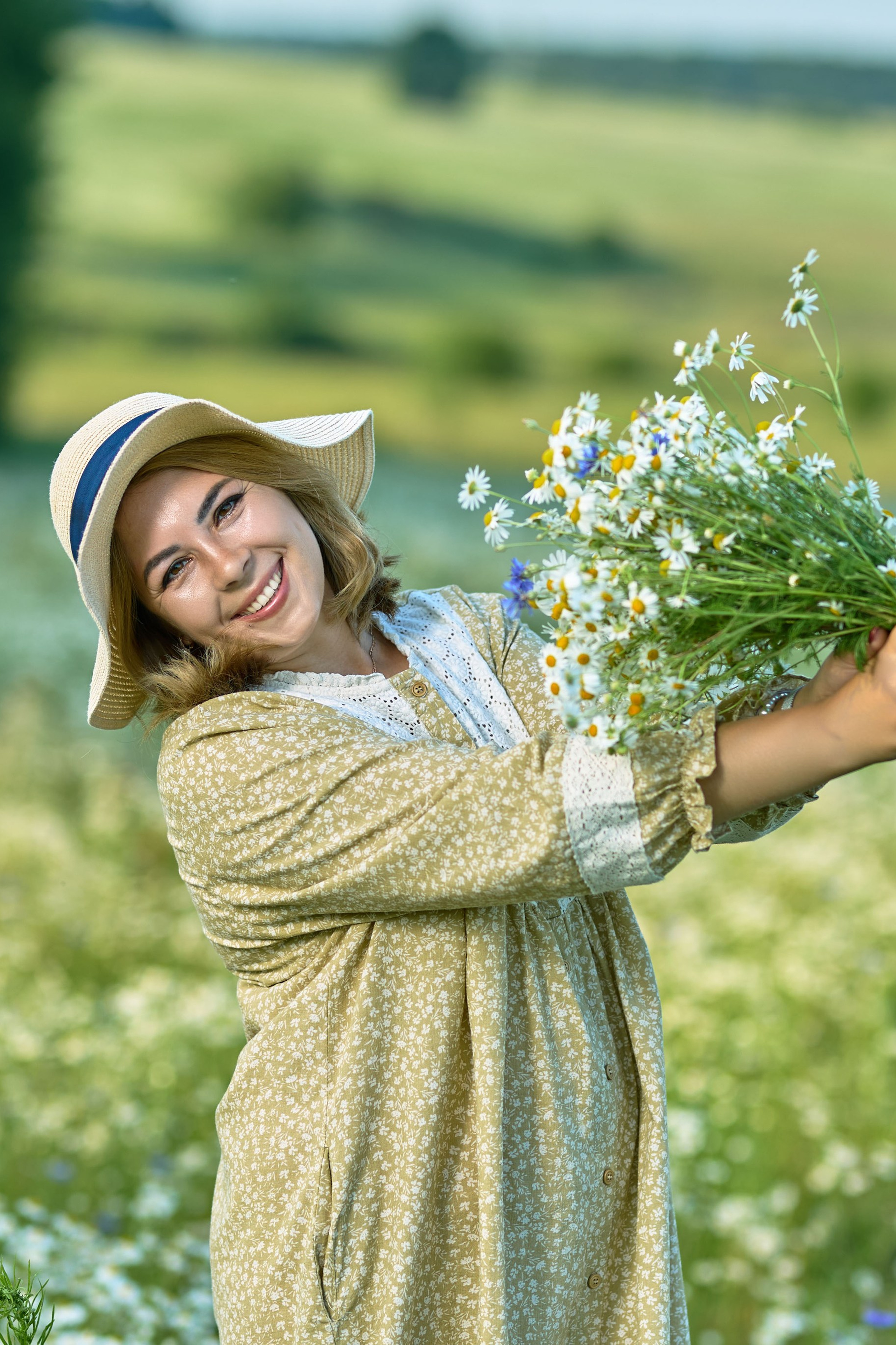 Татьяна. Ромашковое поле