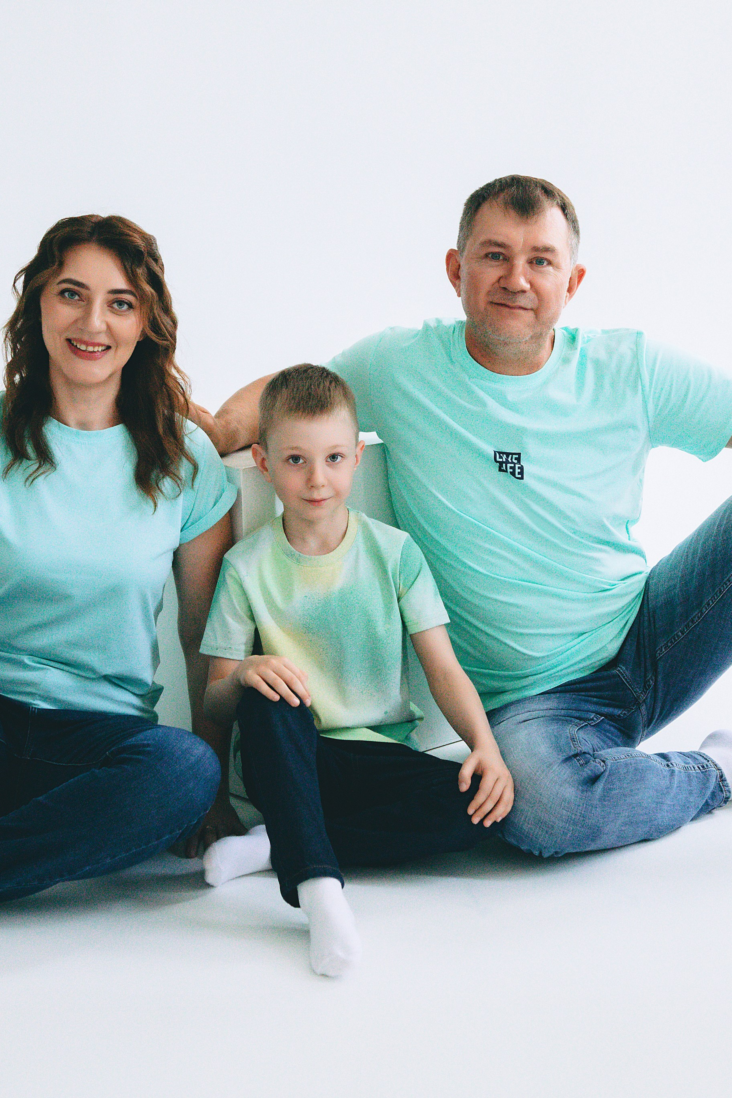 Семейная фотосессия в фотостудии Loft в Ижевске