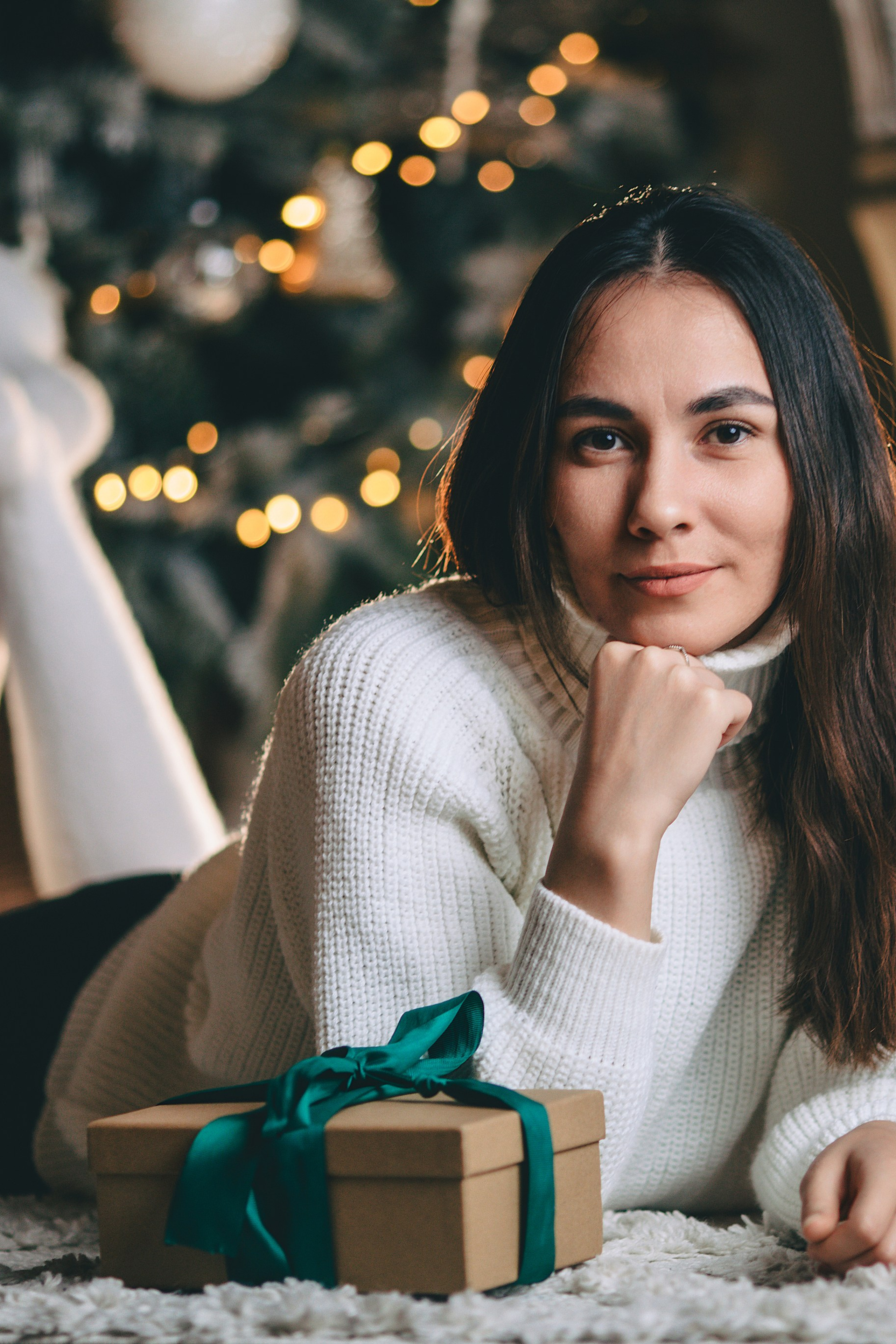 Индивидуальная фотосессия в новогодних локациях фотостудии NU