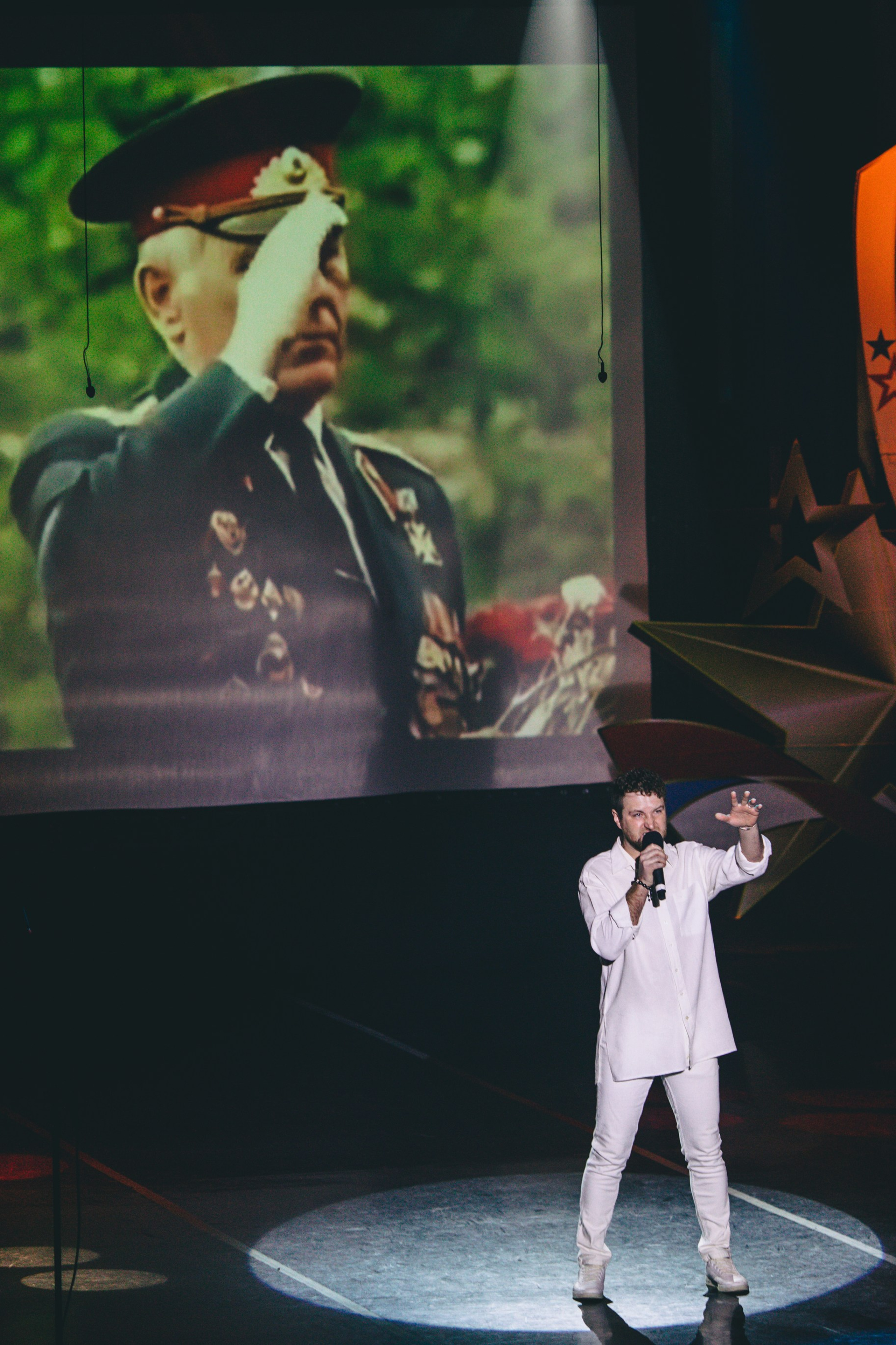 Фотосессия концерта посвященное Дню защитника Отечества.