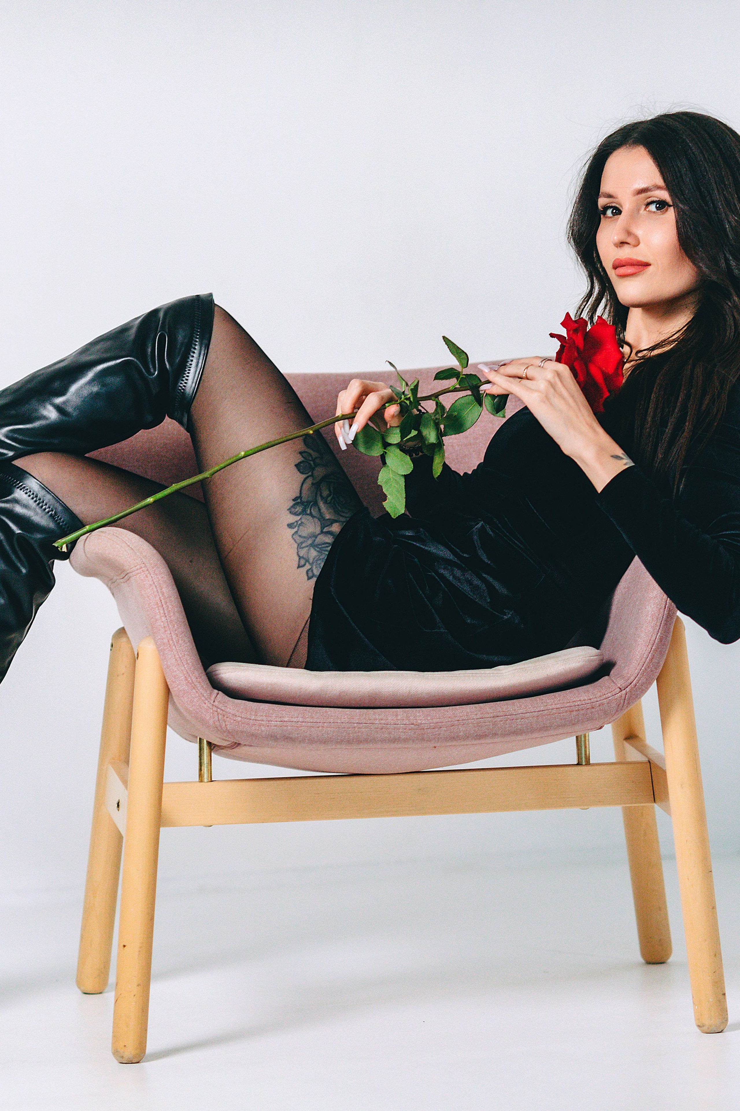 Фотосессия для Екатерины в фотостудии LOFT в Ижевске