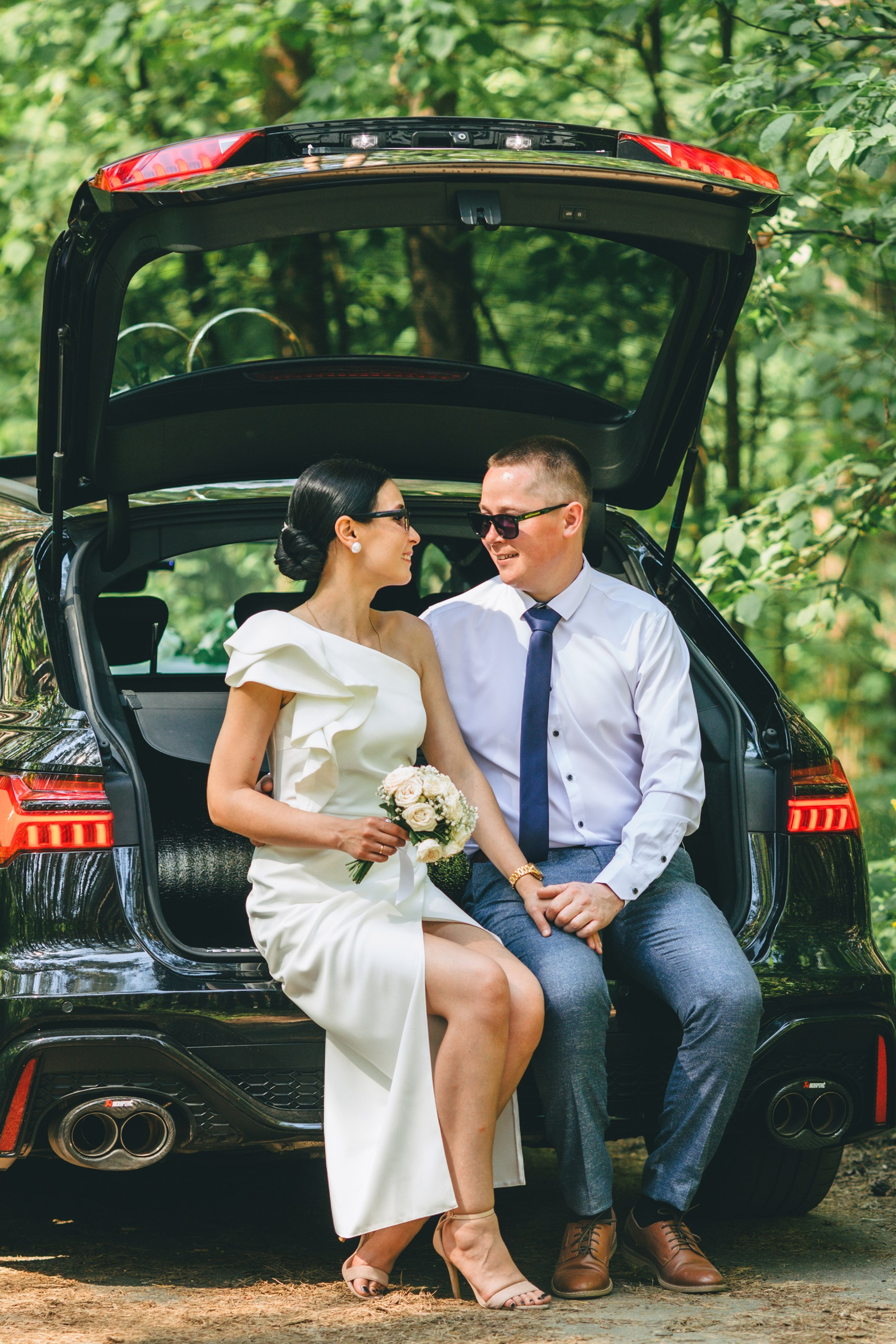 Свадебная фотосессия в Ижевском лесу