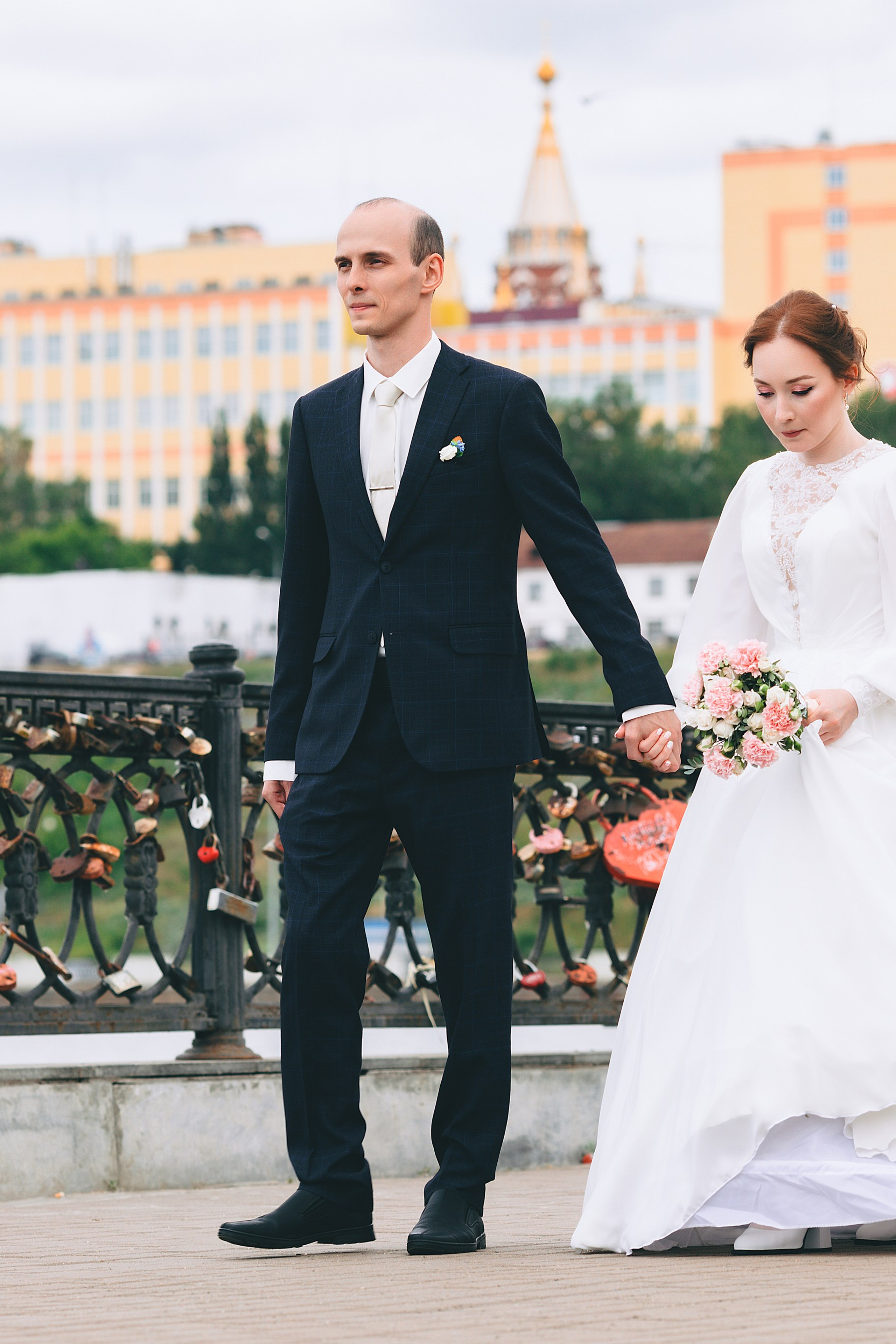 Свадебная фотосессия на набережной Ижевска