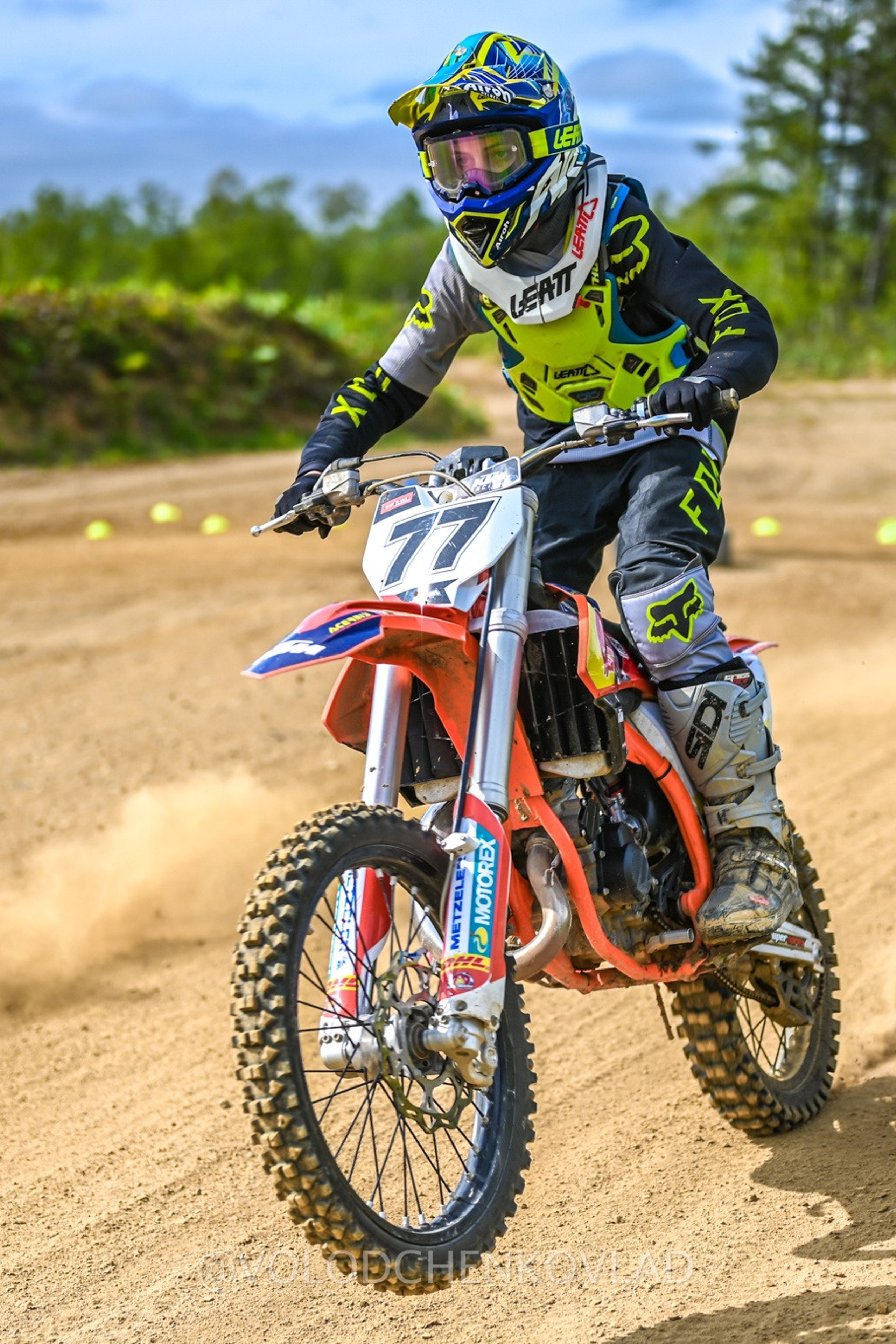 Тренировка по мотокроссу