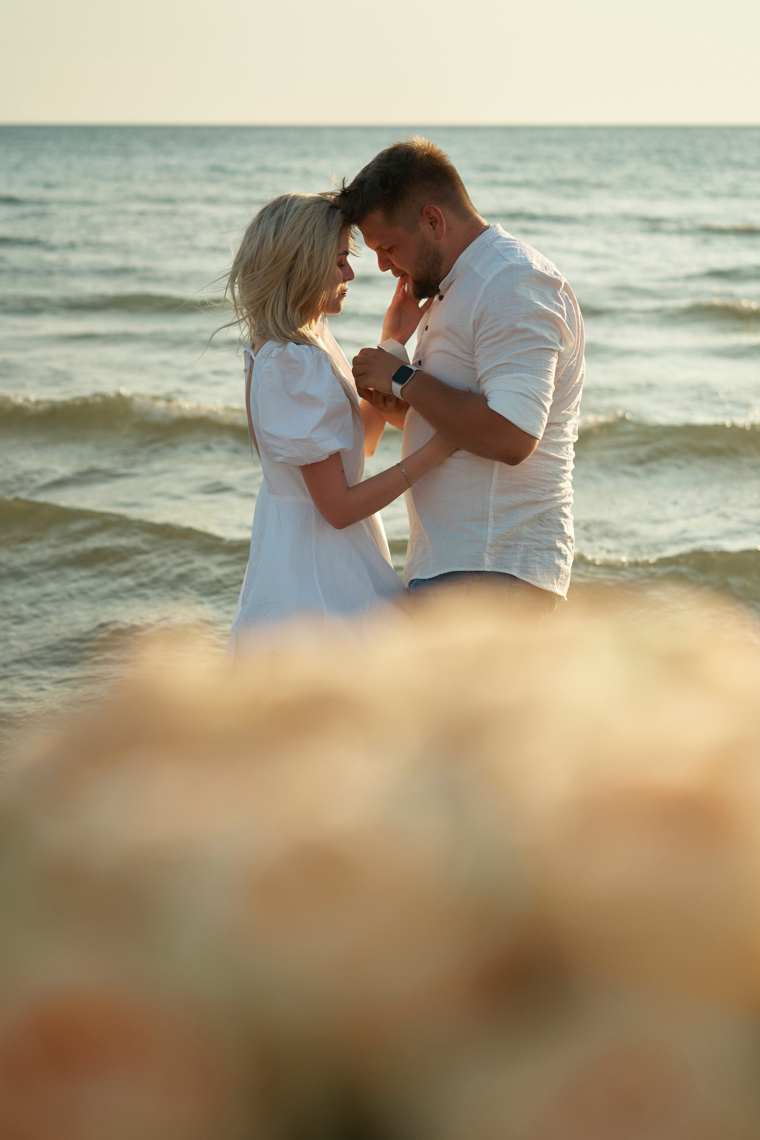 Таня: закат на берегу моря. Фотограф в Анапе Надежда Соловьёва