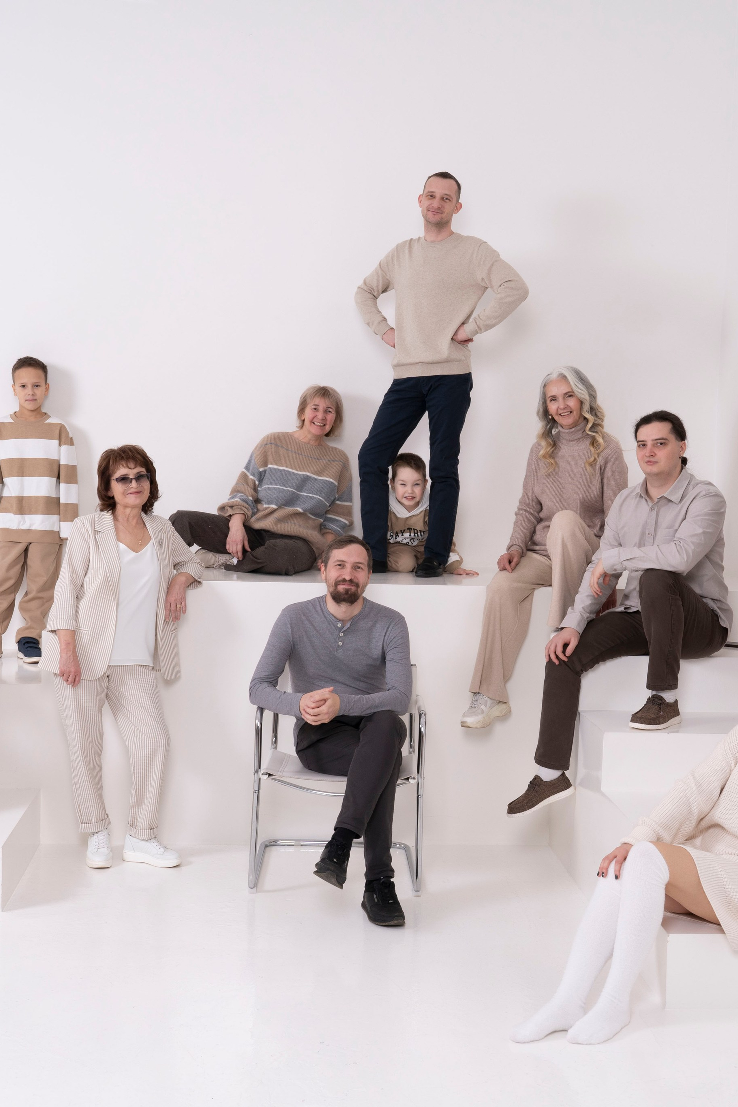 Большая семейная съемка