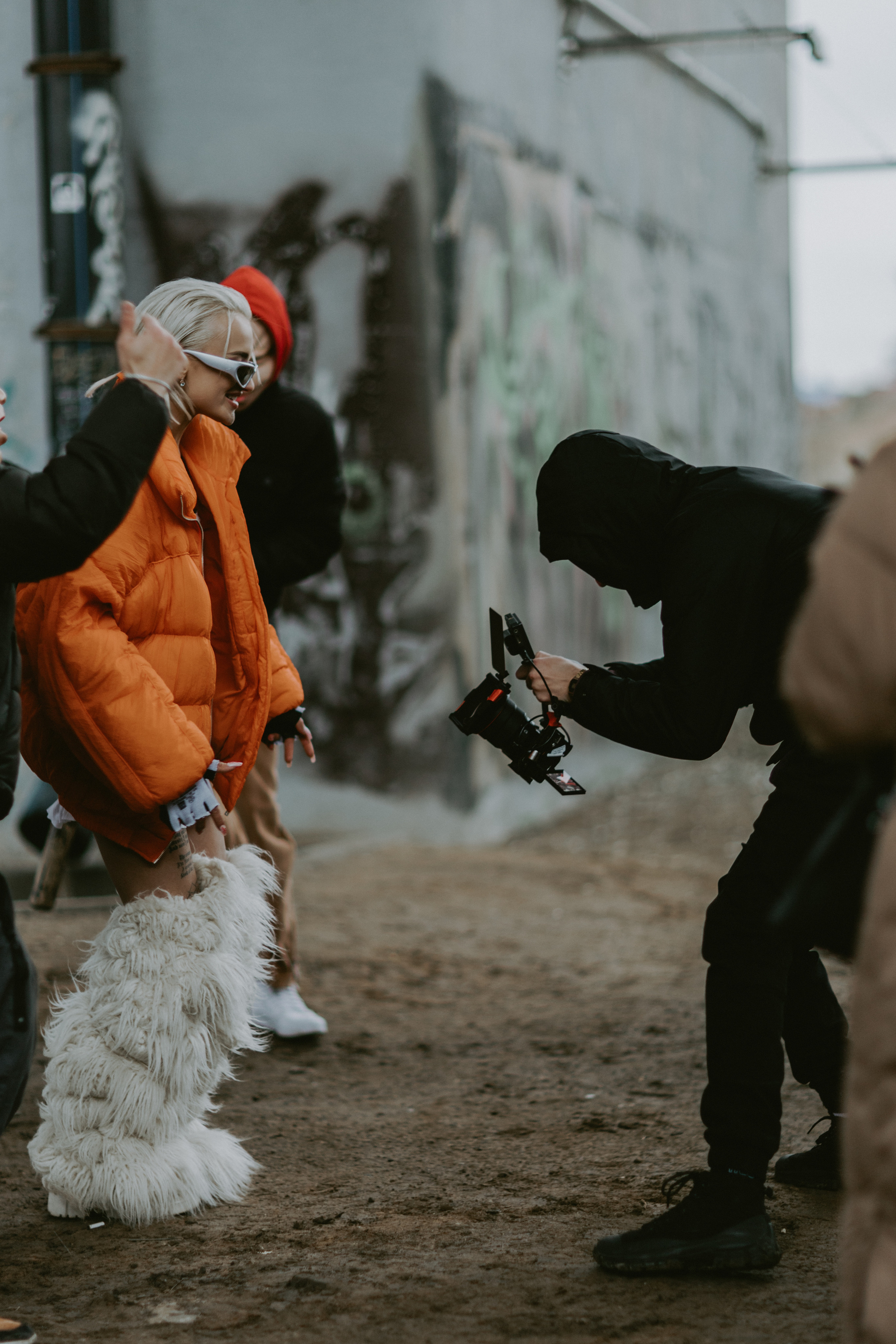 Съемки клипа. Фотограф Москва