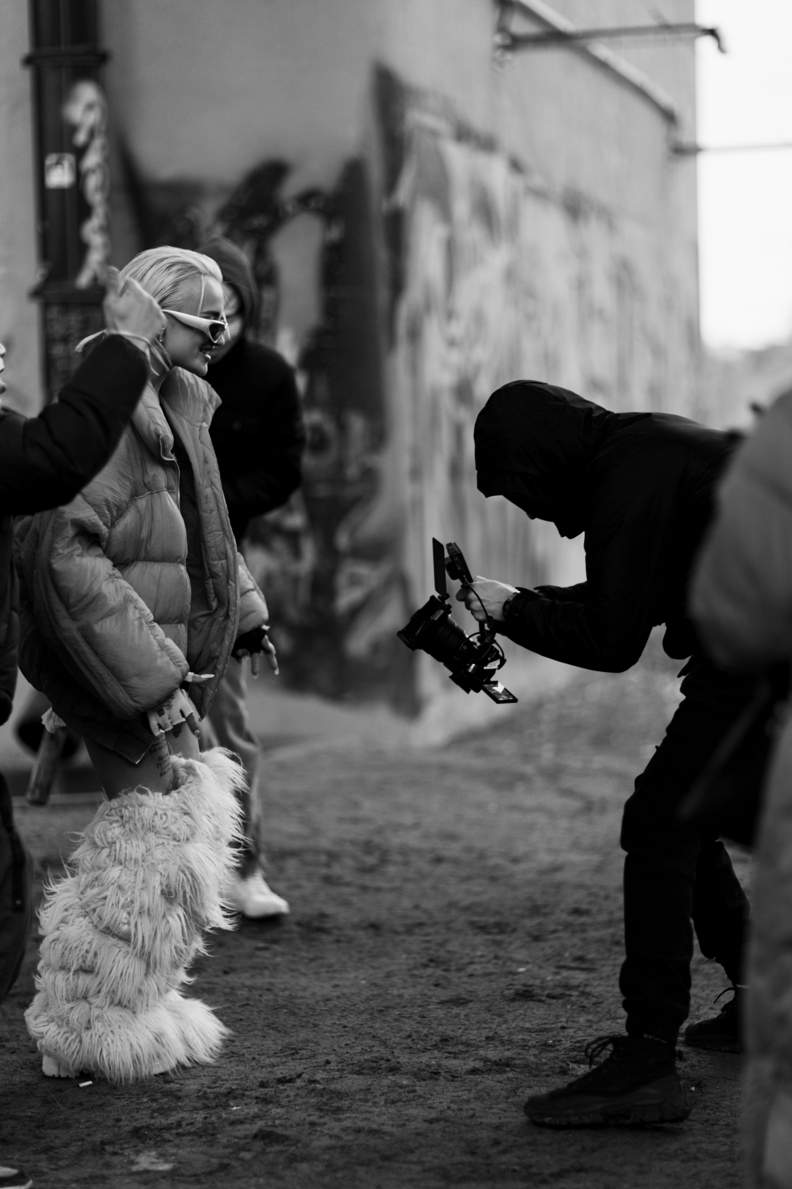 Съемки клипа. Фотограф Москва