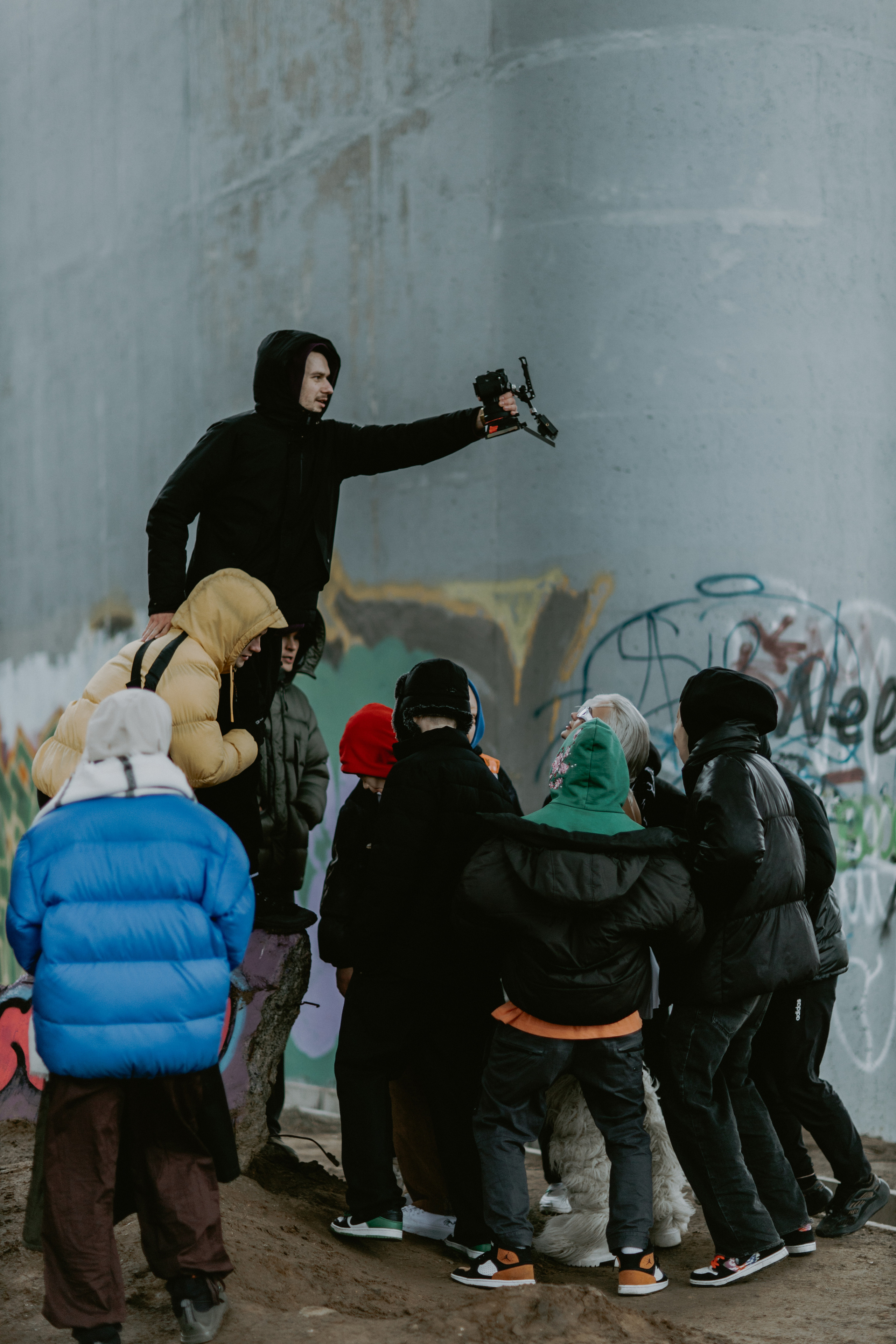 Съемки клипа. Фотограф Москва