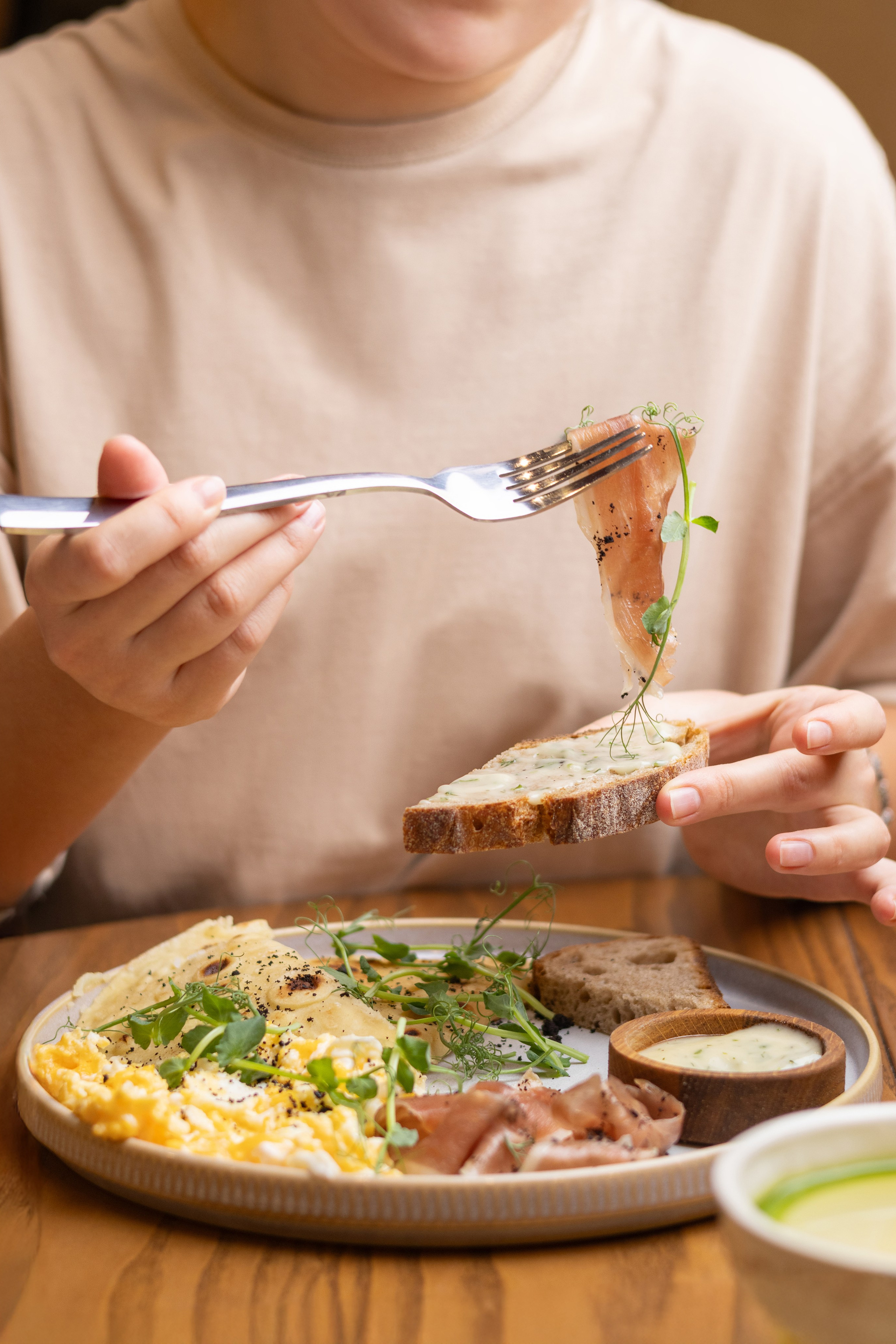 Фуд-съёмка в заведениях. Альбина Ромозанова, фотограф из Казани