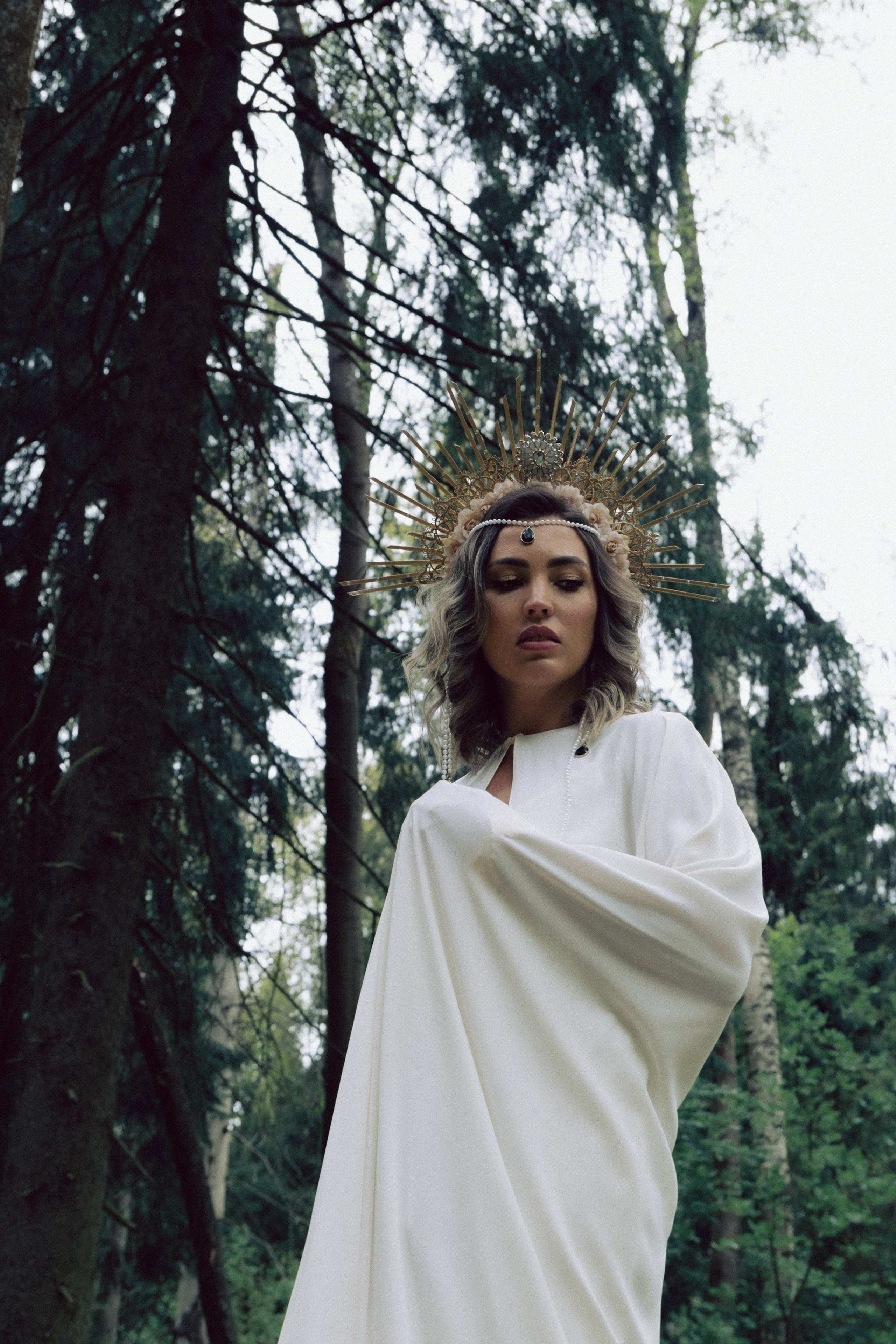 Тематическая съемка в лесу