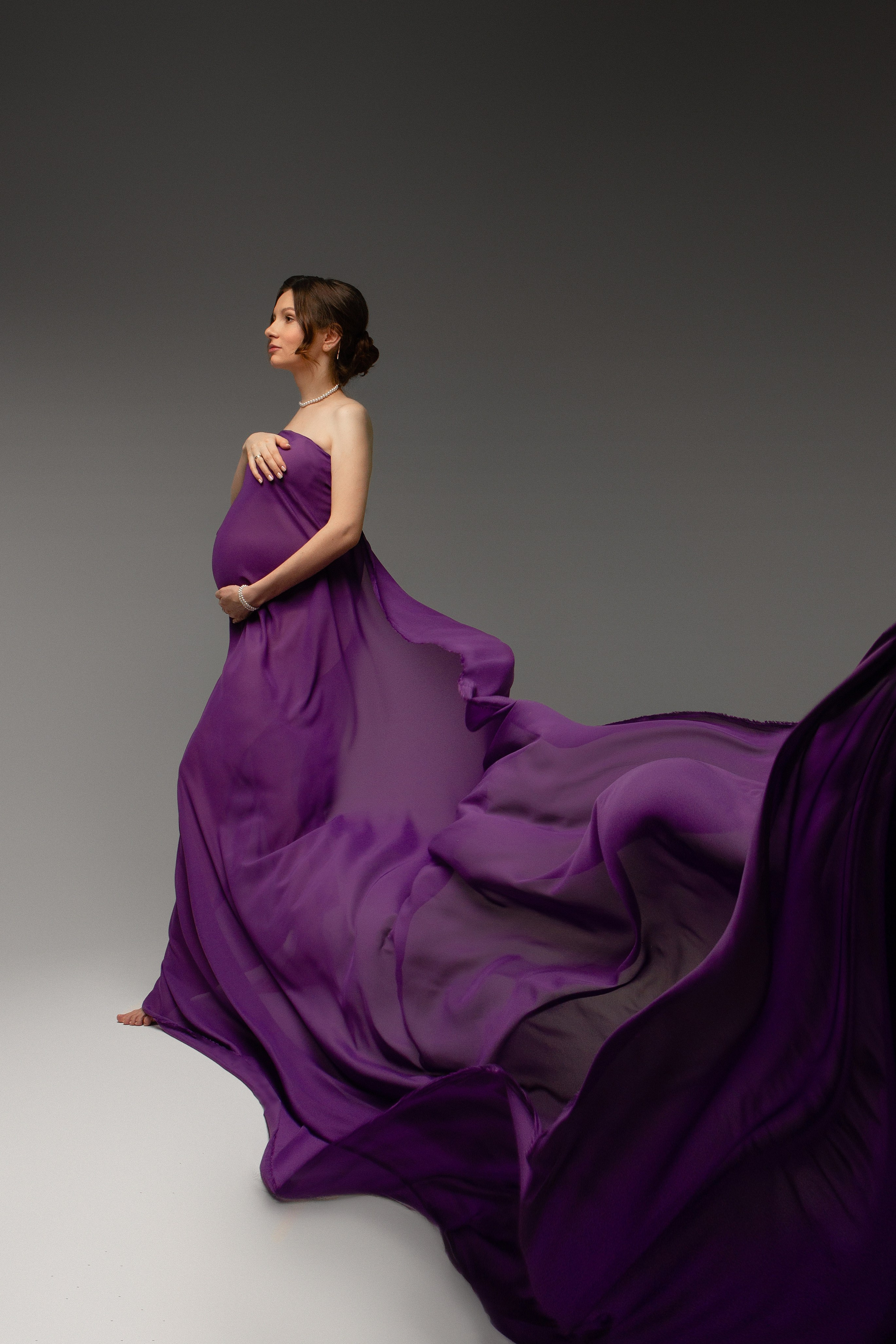 Шифон Сирень