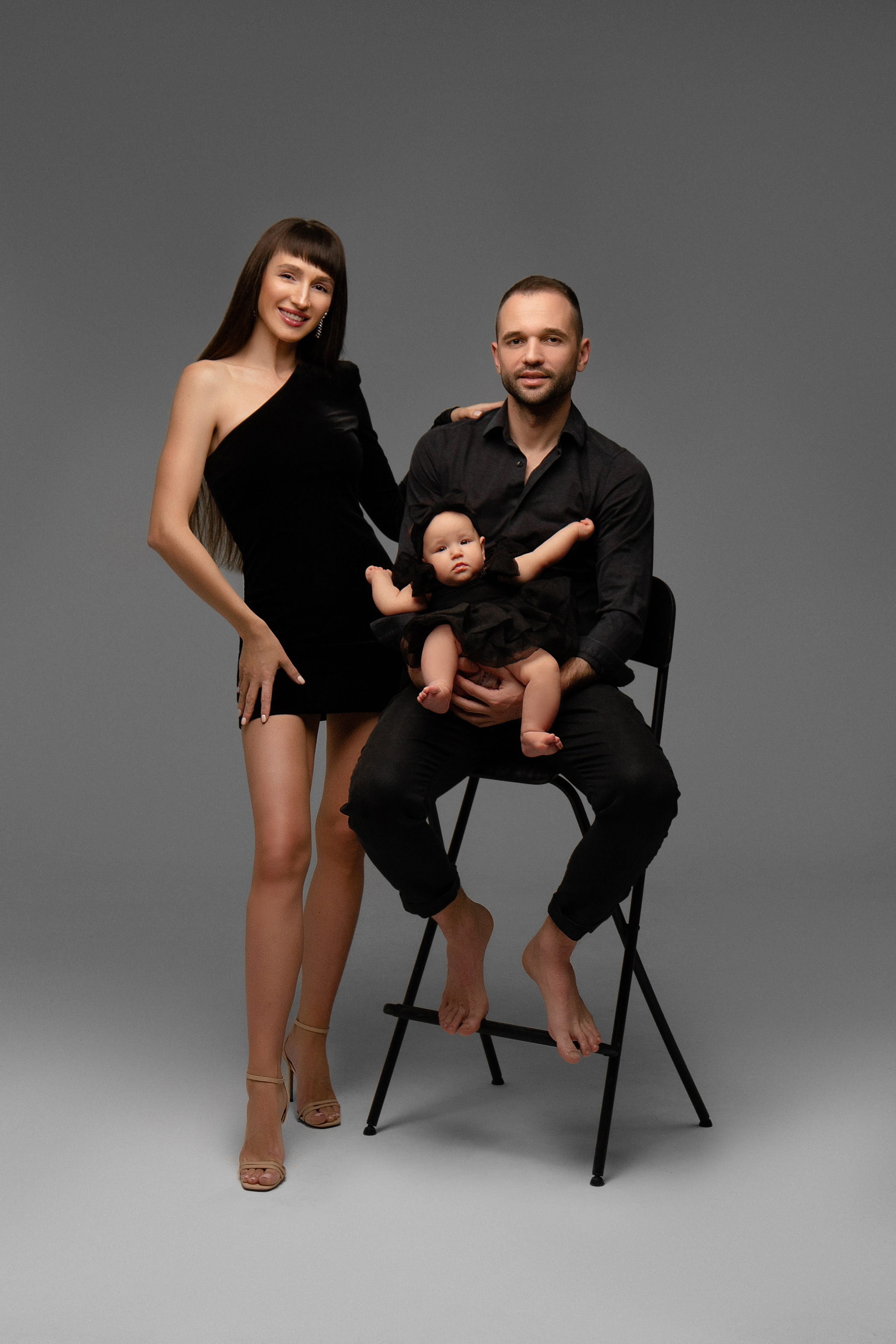 Яна с семьёй