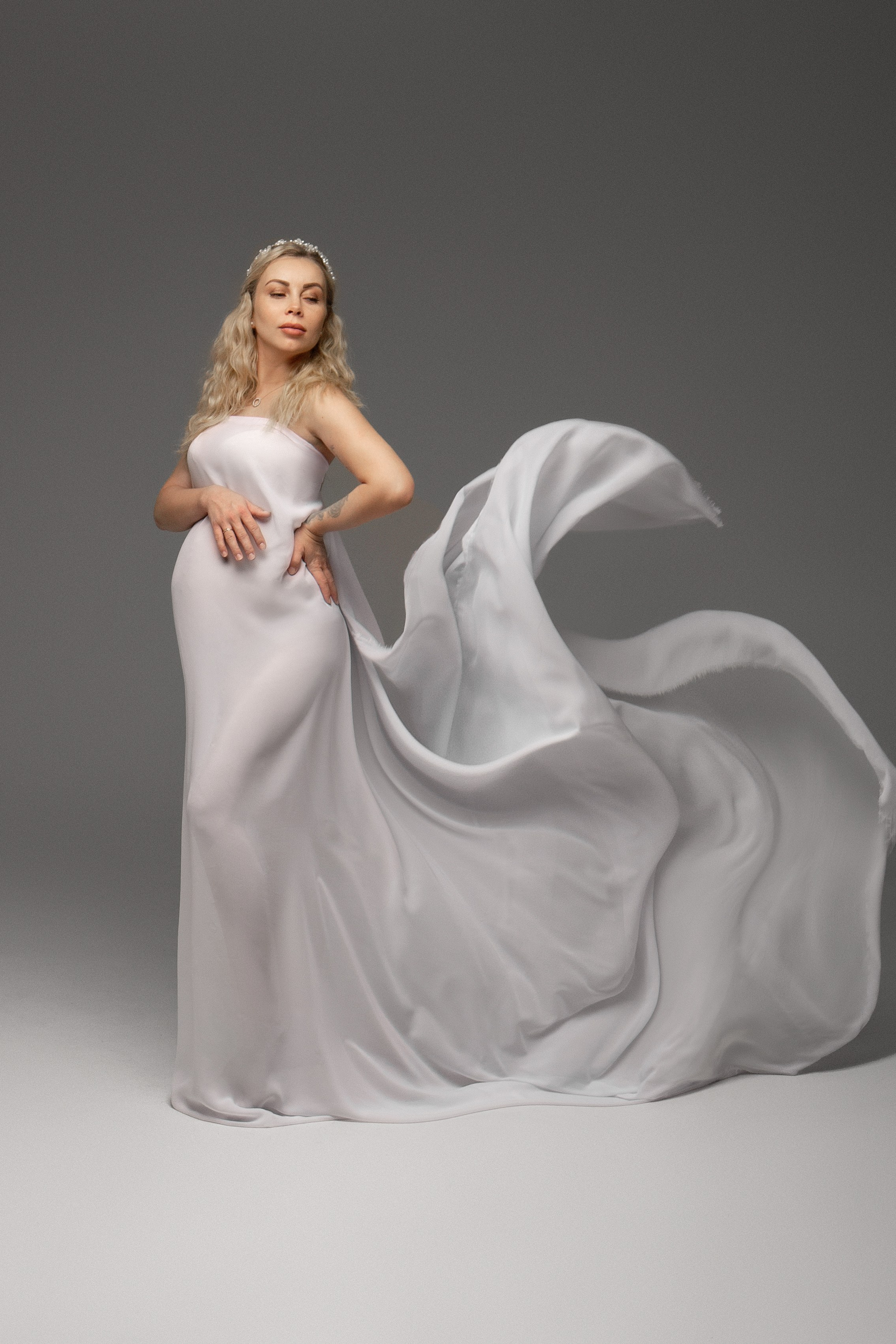 Белый Шифон