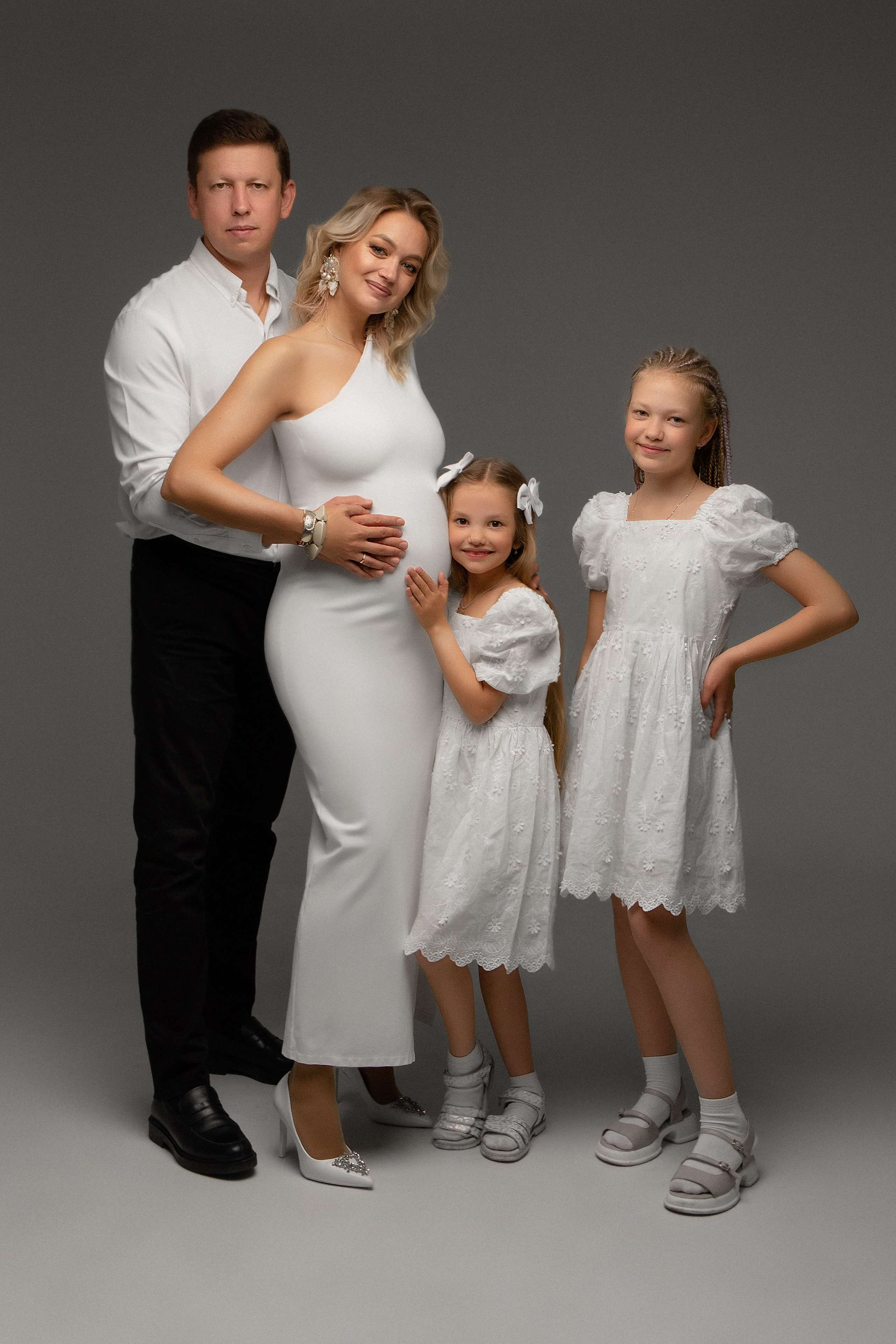 Надежда с семьёй