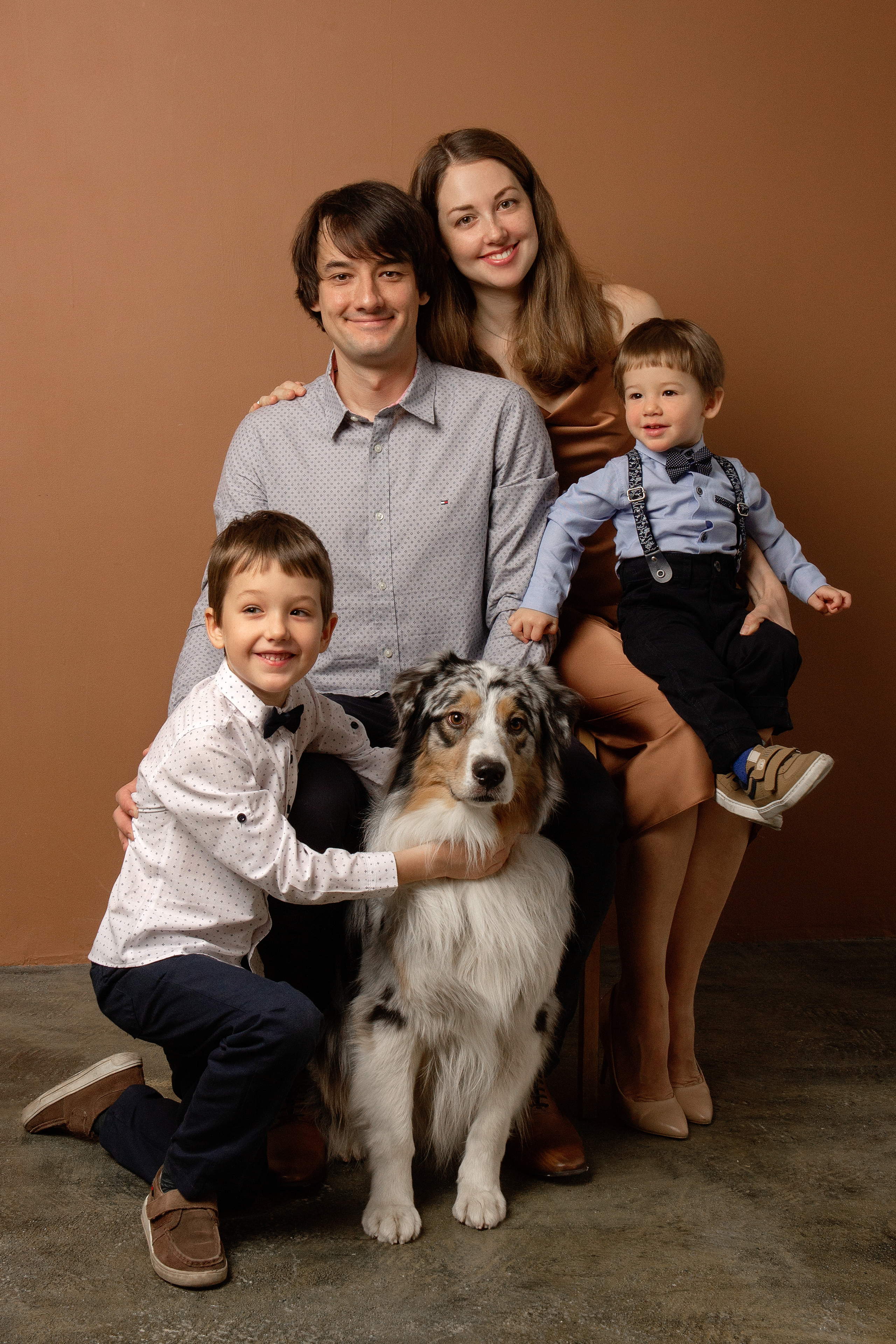 Владимир с семьёй