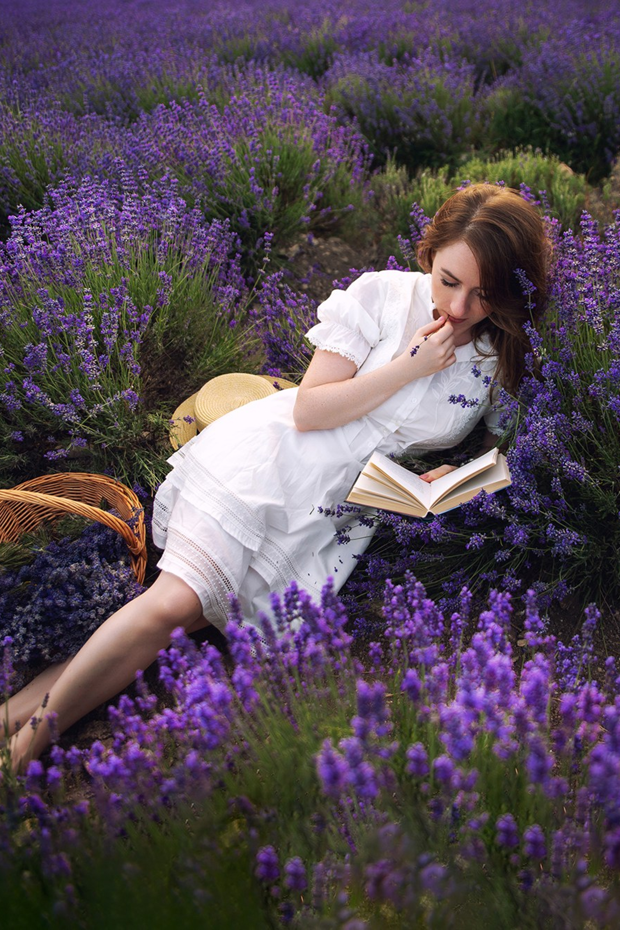 Лавандовые фотосессии