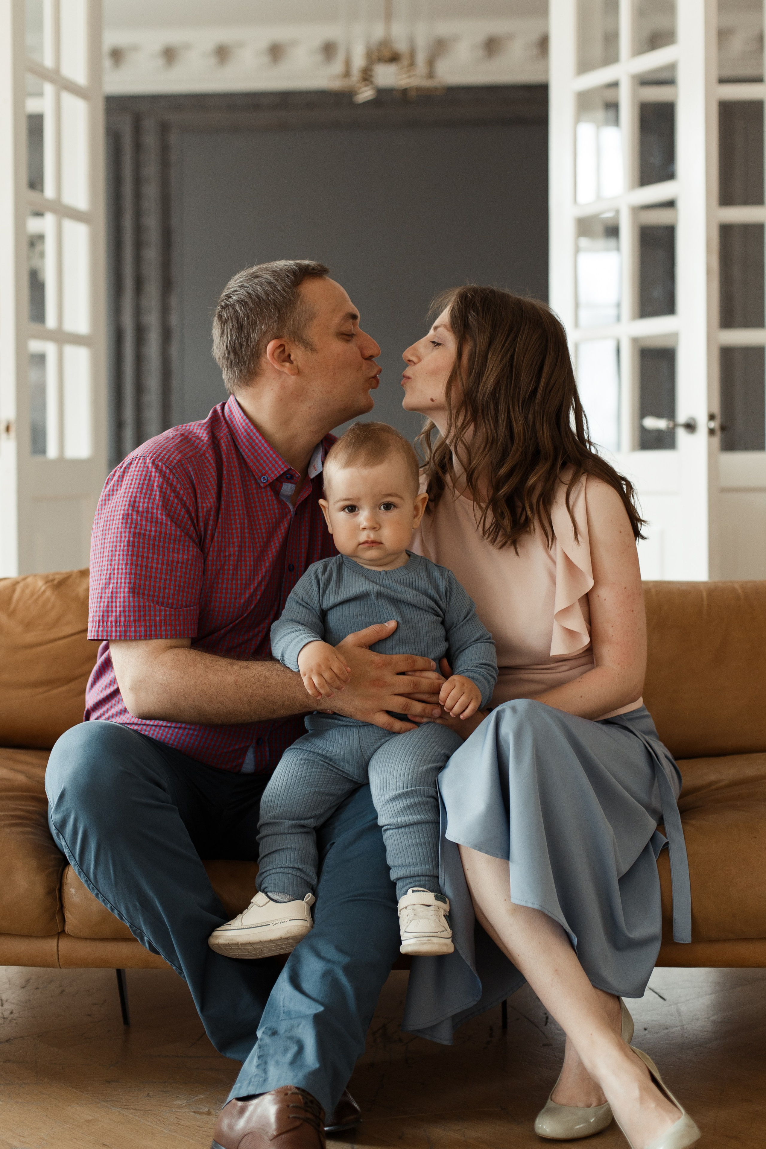 Константин, Ирина, Тимофей, бабушка и&nbsp;дедушка