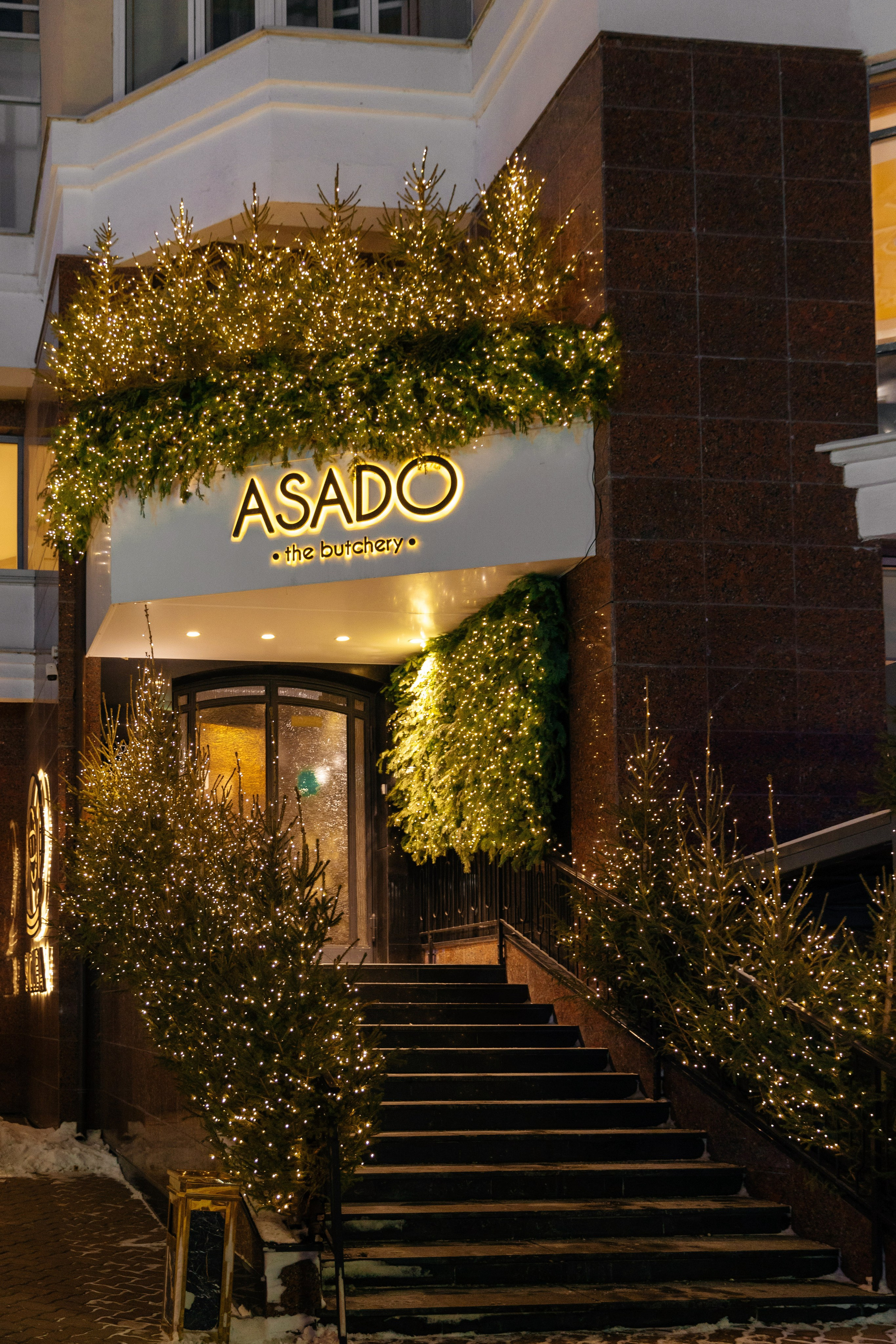 Новогоднее оформление ресторанов