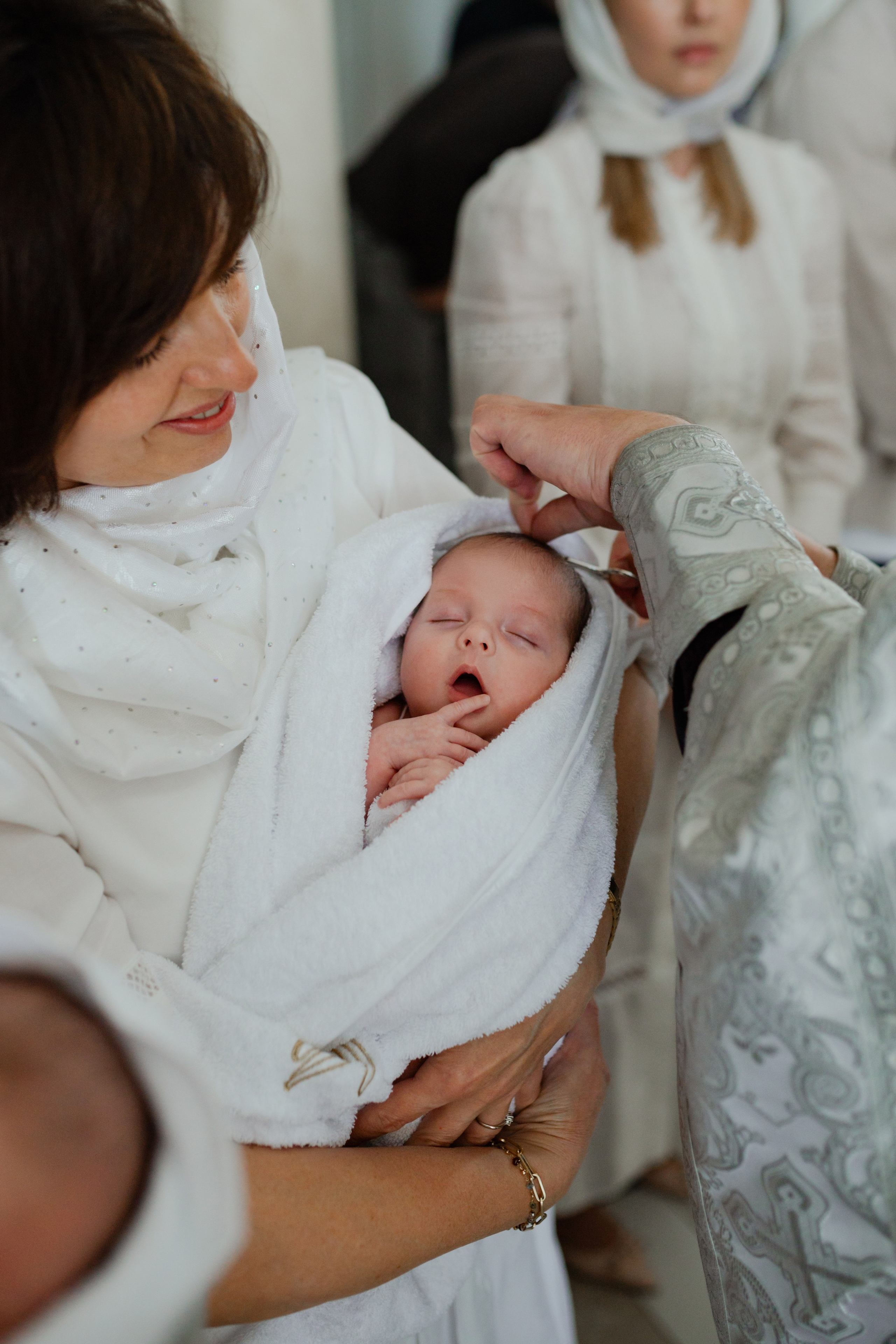 Крещение в Храме Воздвижения Креста Господня