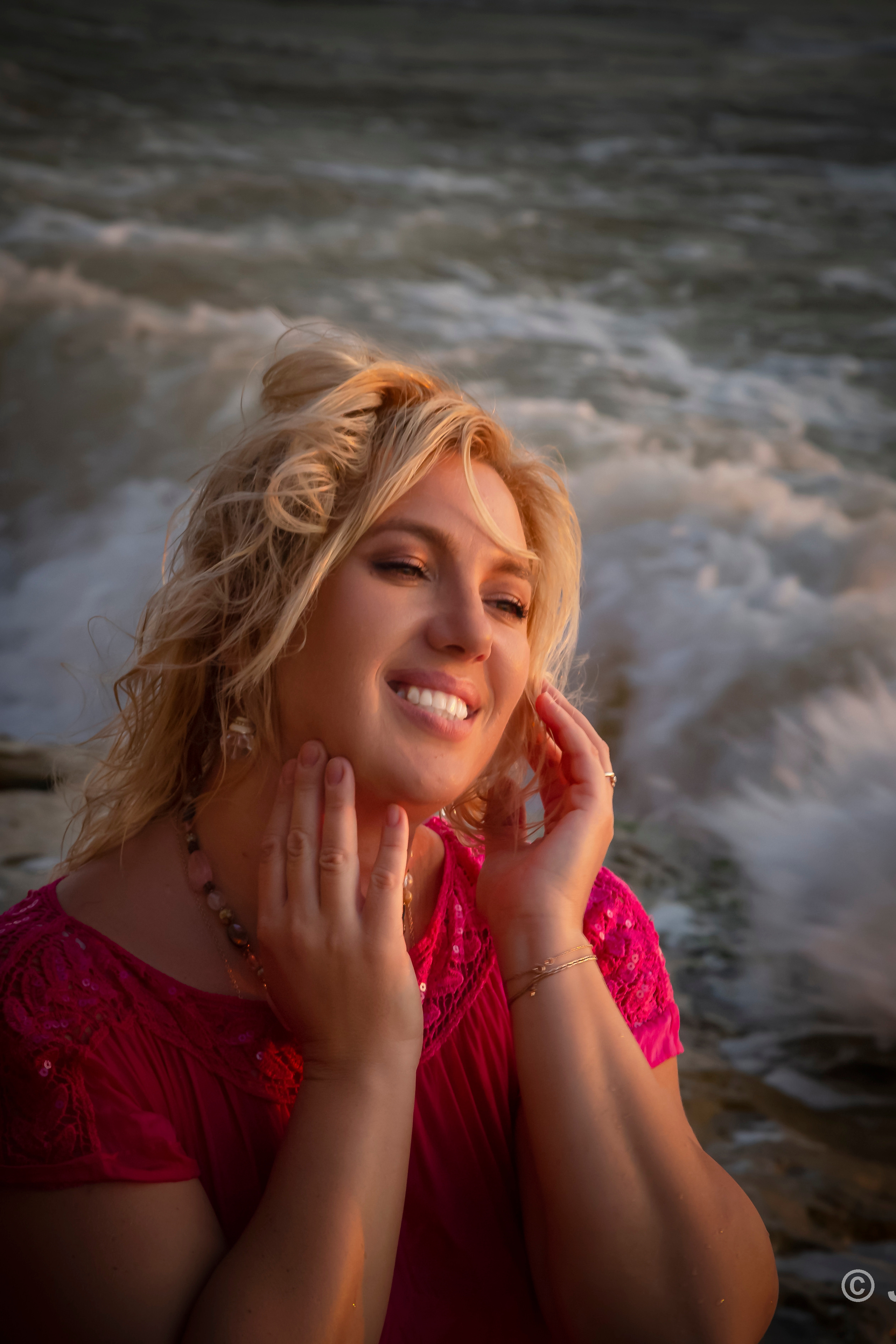 Катя: волшебный закат