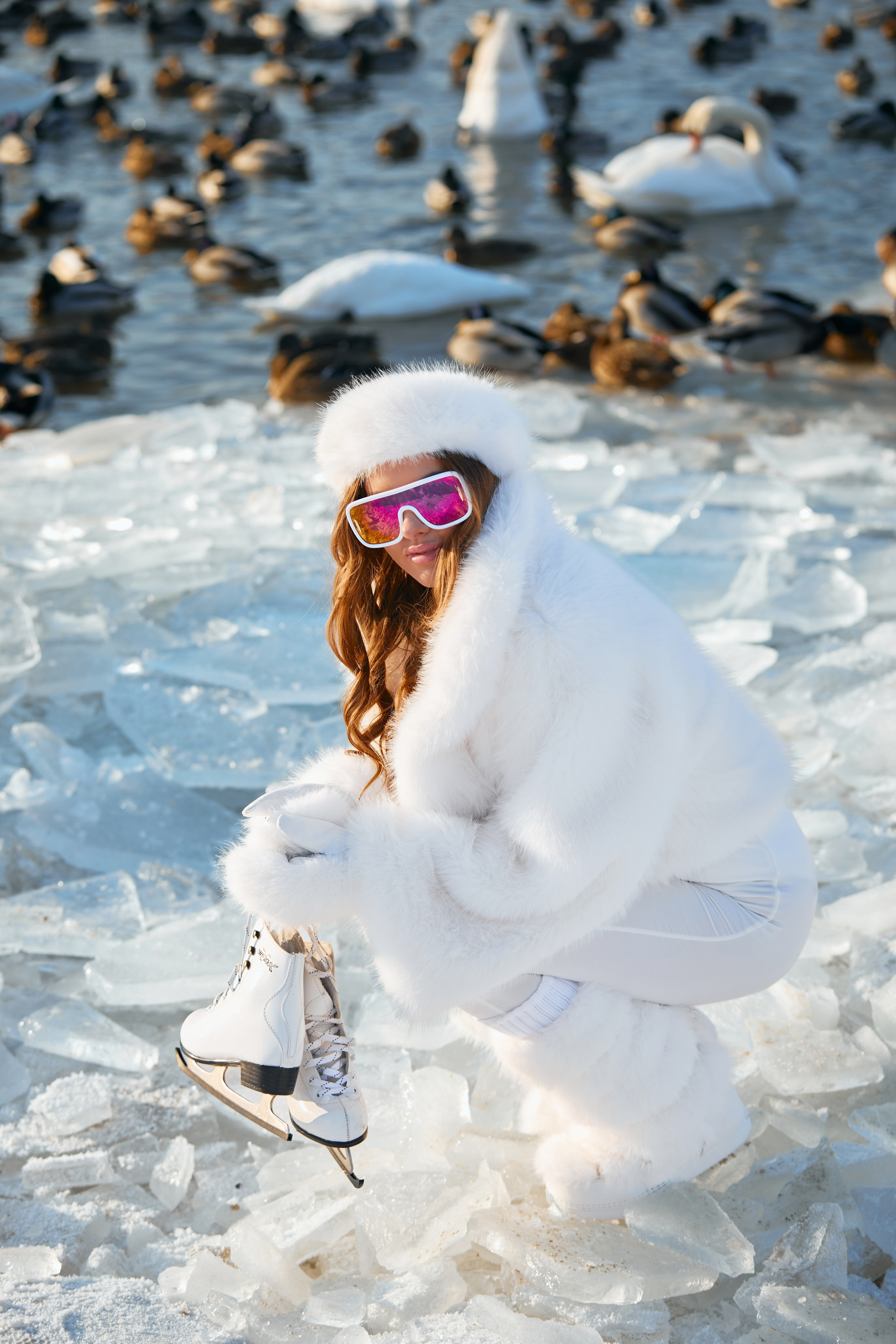 Зимний образ. Tatya Lushchyk профессиональный фотограф в Минске. Фотосессия беременности и индивидуальные съемки