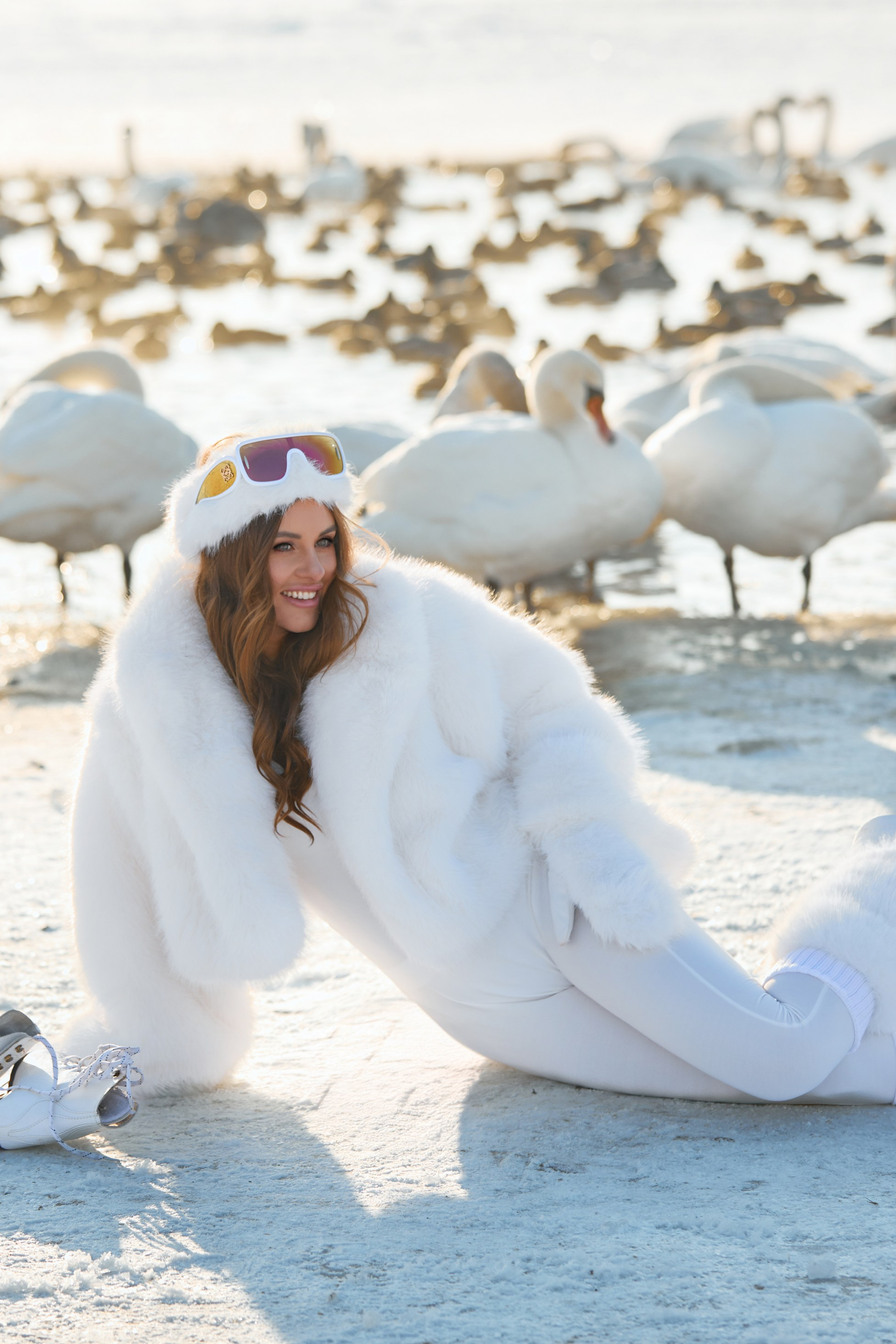 Зимний образ. Tatya Lushchyk профессиональный фотограф в Минске. Фотосессия беременности и индивидуальные съемки